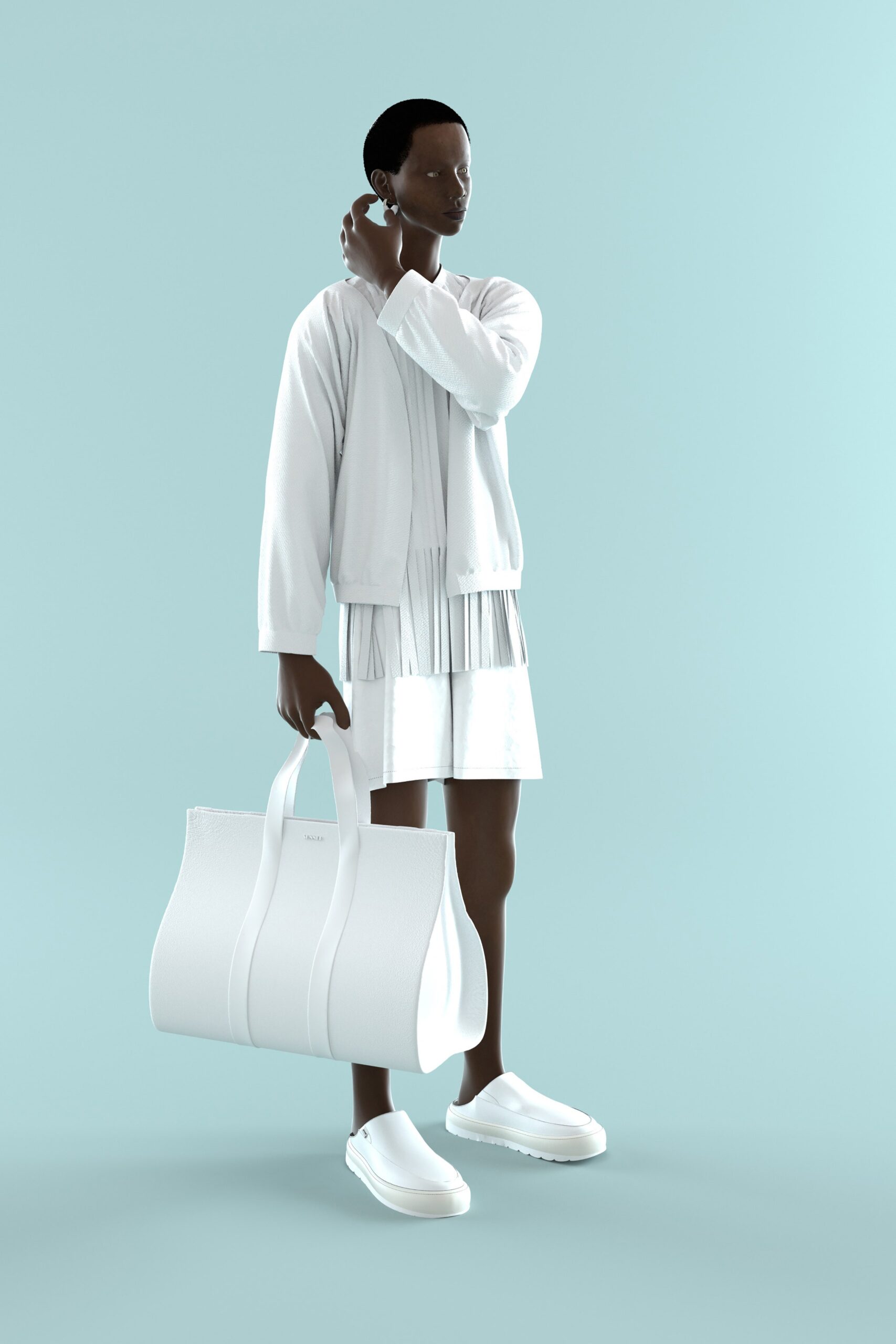 Sunnei S/S 21 Menswear Look 25
