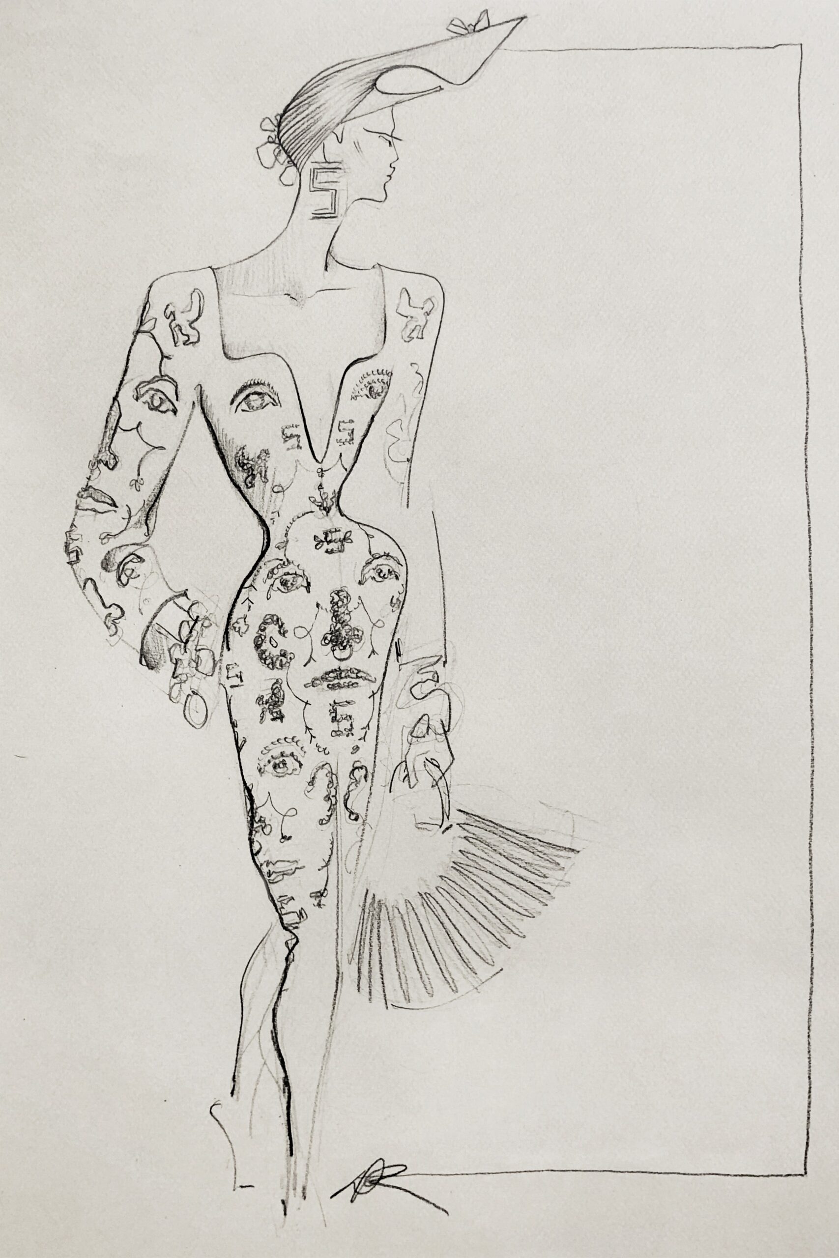 Schiaparelli F/W 20 Couture Look 27