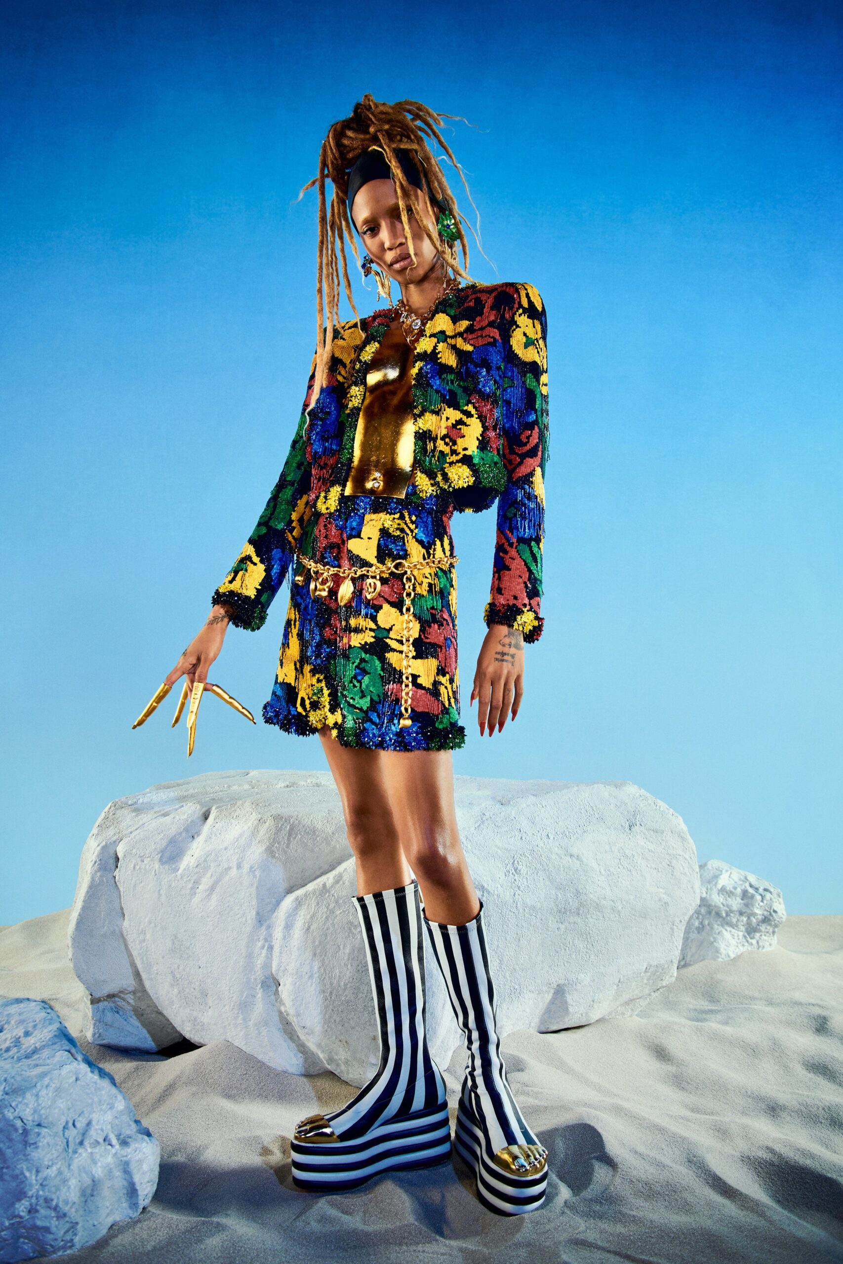 Schiaparelli S/S 22 Look 43