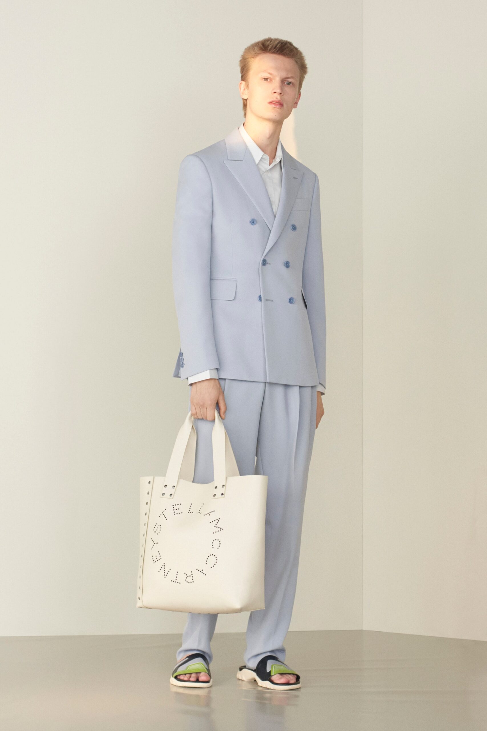 Stella McCartney S/S 18 Menswear Look 1