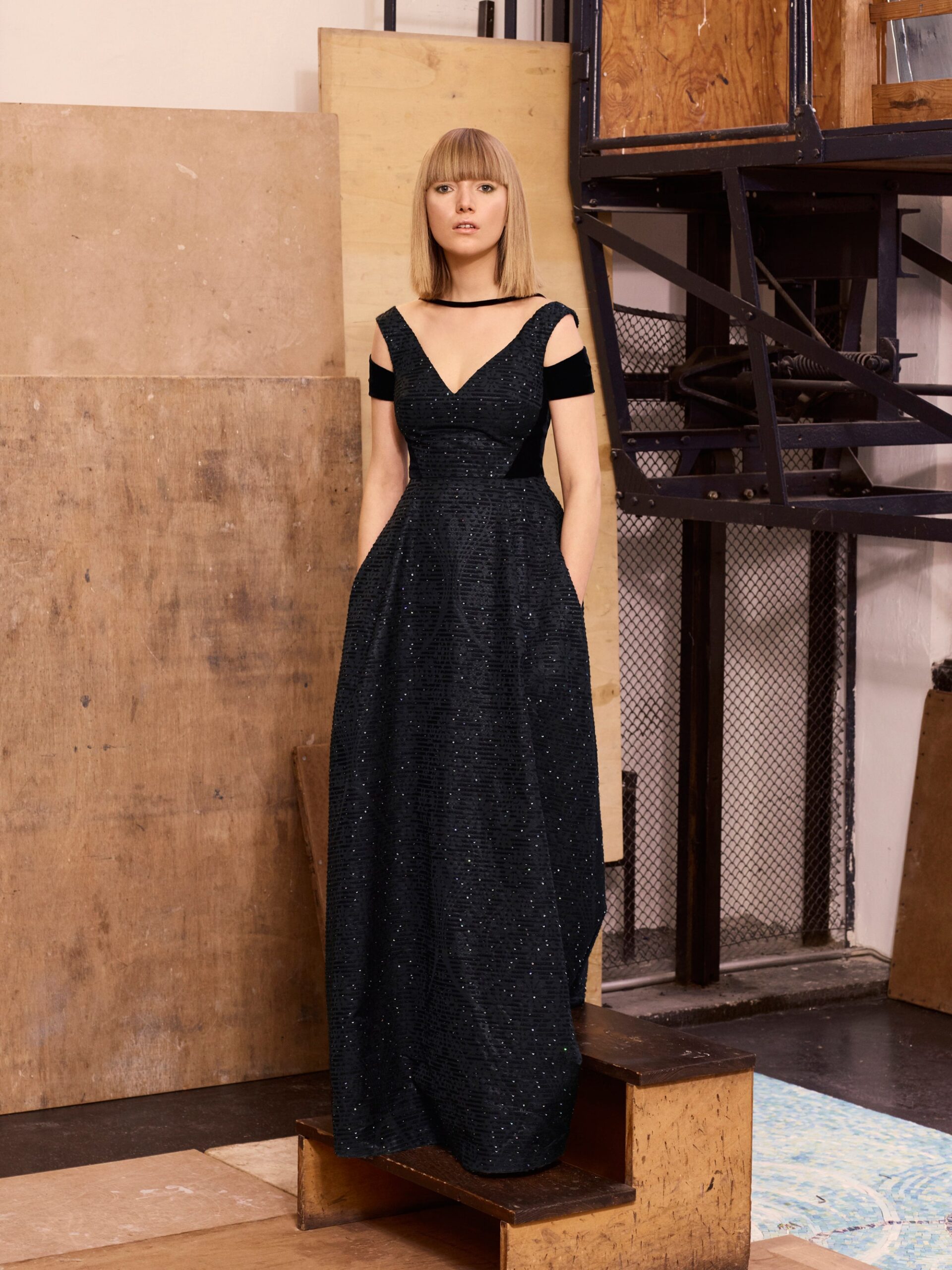 Talbot Runhof F/W 17 Look 13