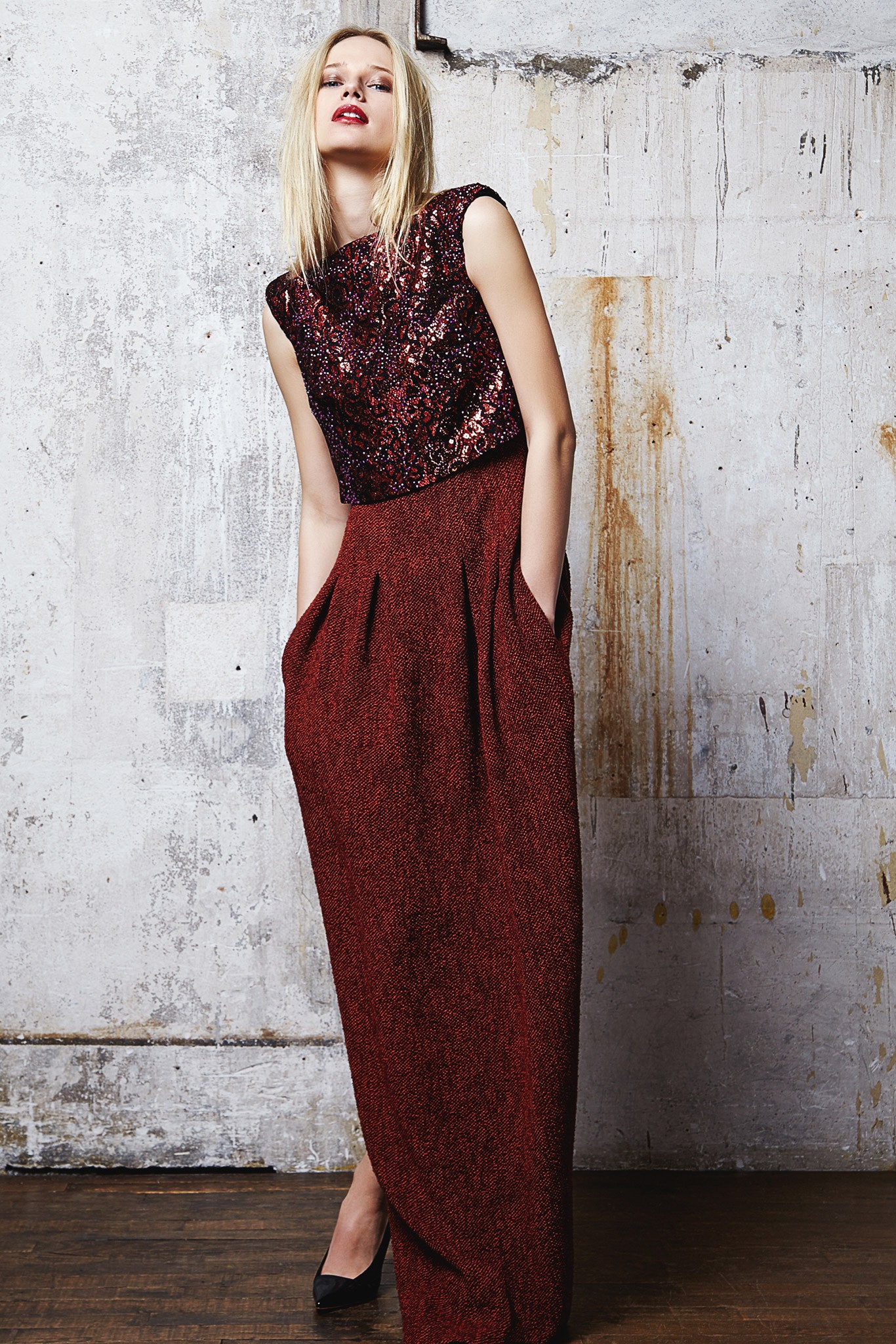 Talbot Runhof F/W 14 Look 13