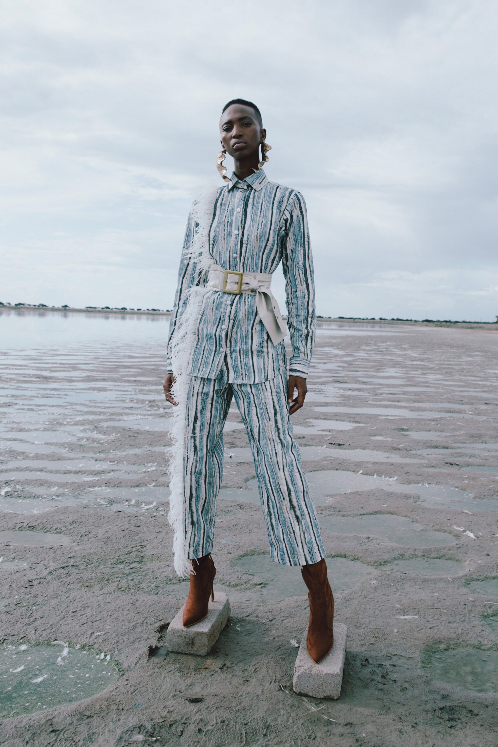 Thebe Magugu Fall 2020 Ready-to-Wear