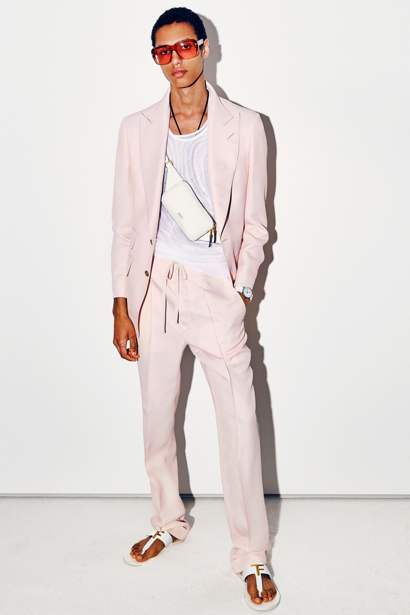 Tom Ford S/S 21 Menswear Look 1