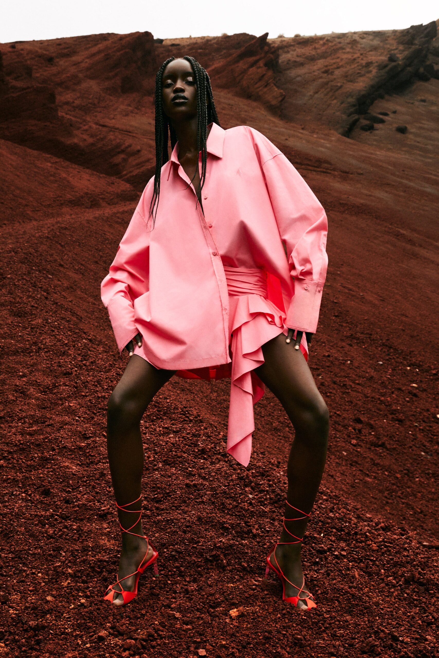 The Attico S/S 22 Look 1