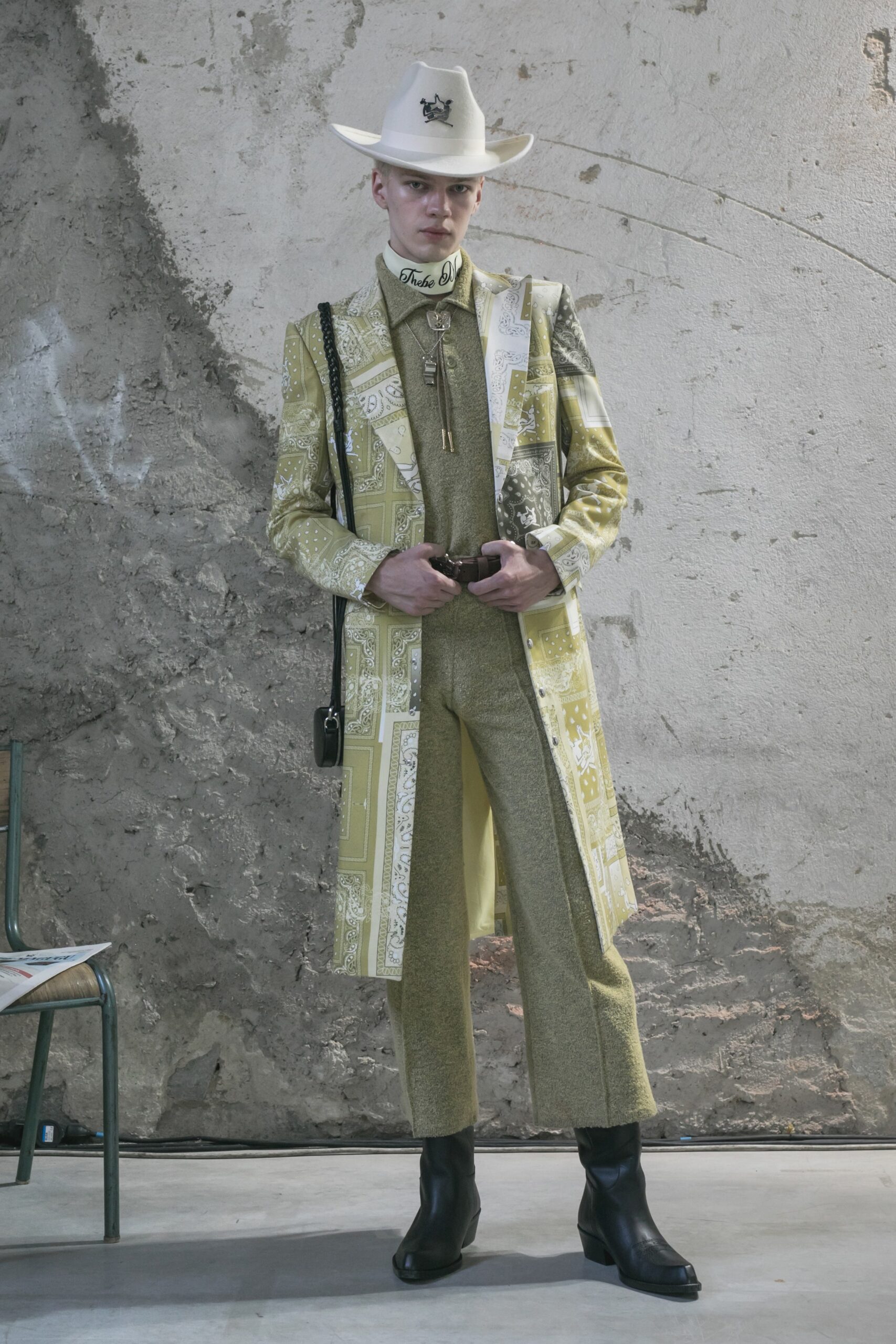 Thebe Magugu S/S 22 Menswear Look 2