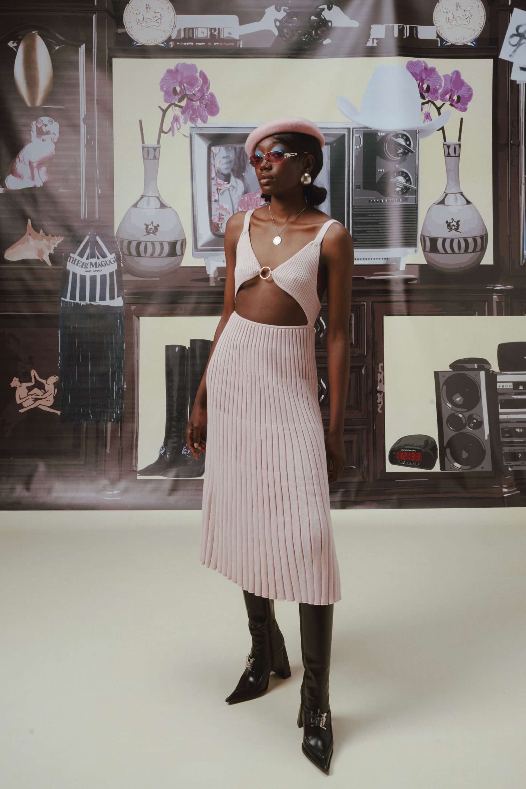 Thebe Magugu S/S 23 Look 2