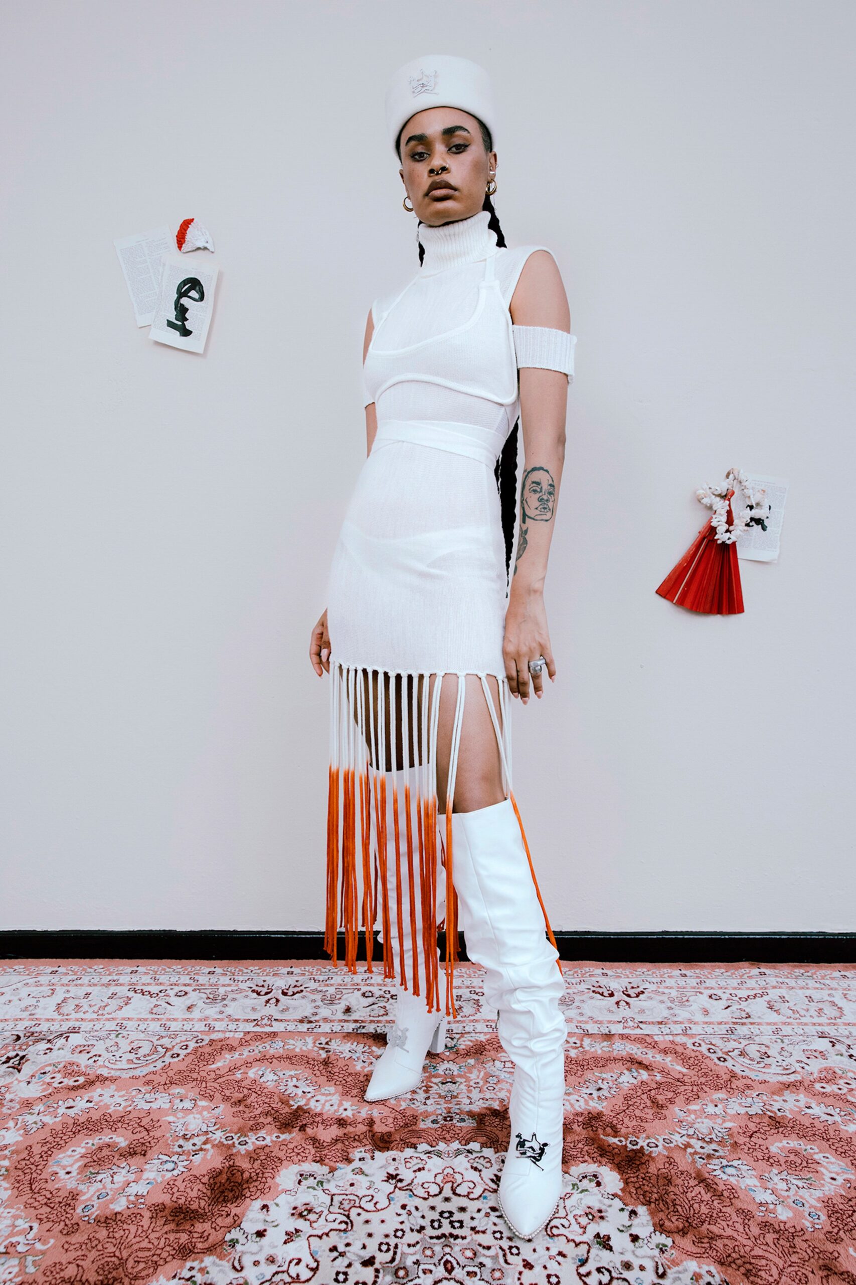 Thebe Magugu F/W 21 Look 3