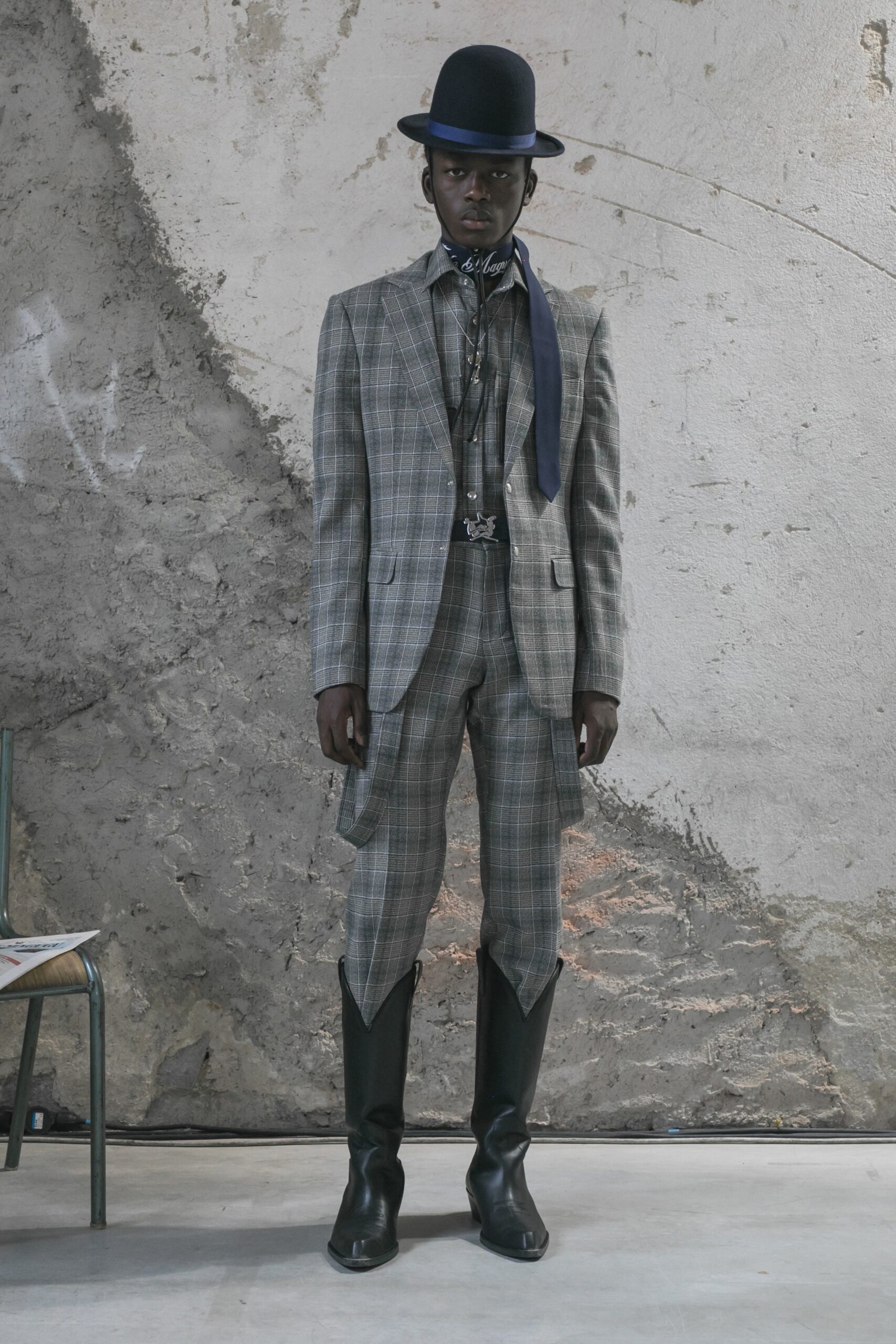 Thebe Magugu S/S 22 Menswear Look 3