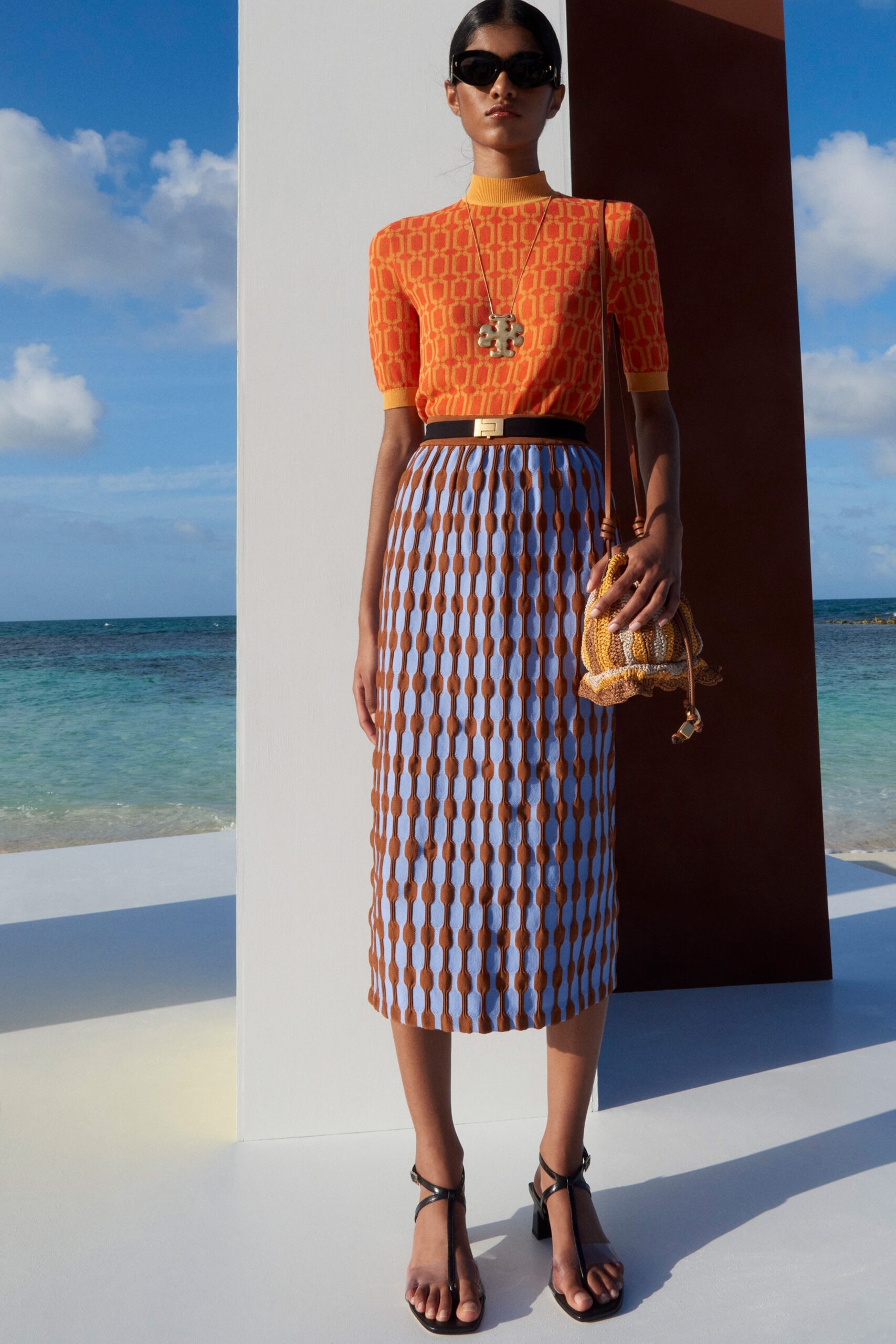 Tory Burch F/W 22 Look 3