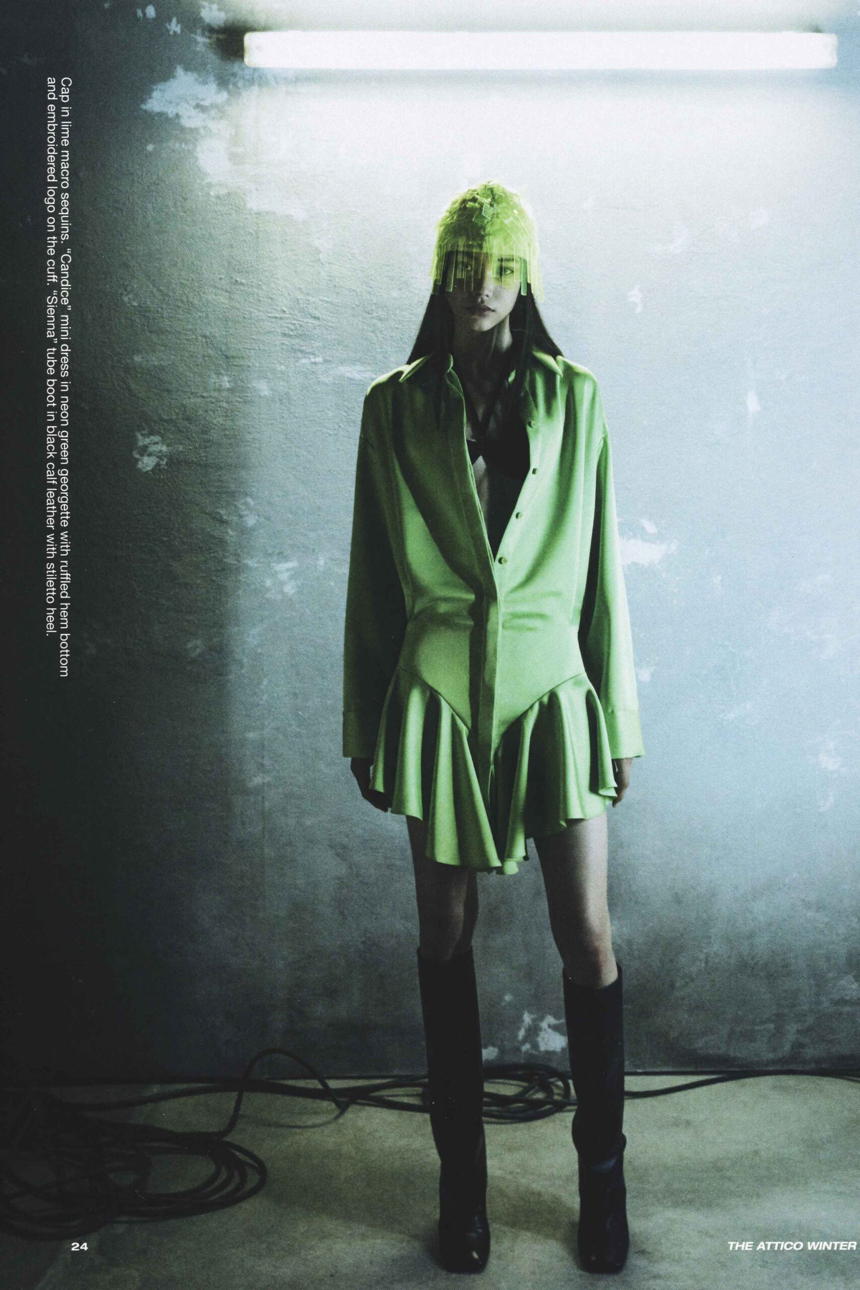 The Attico F/W 22 Look 3