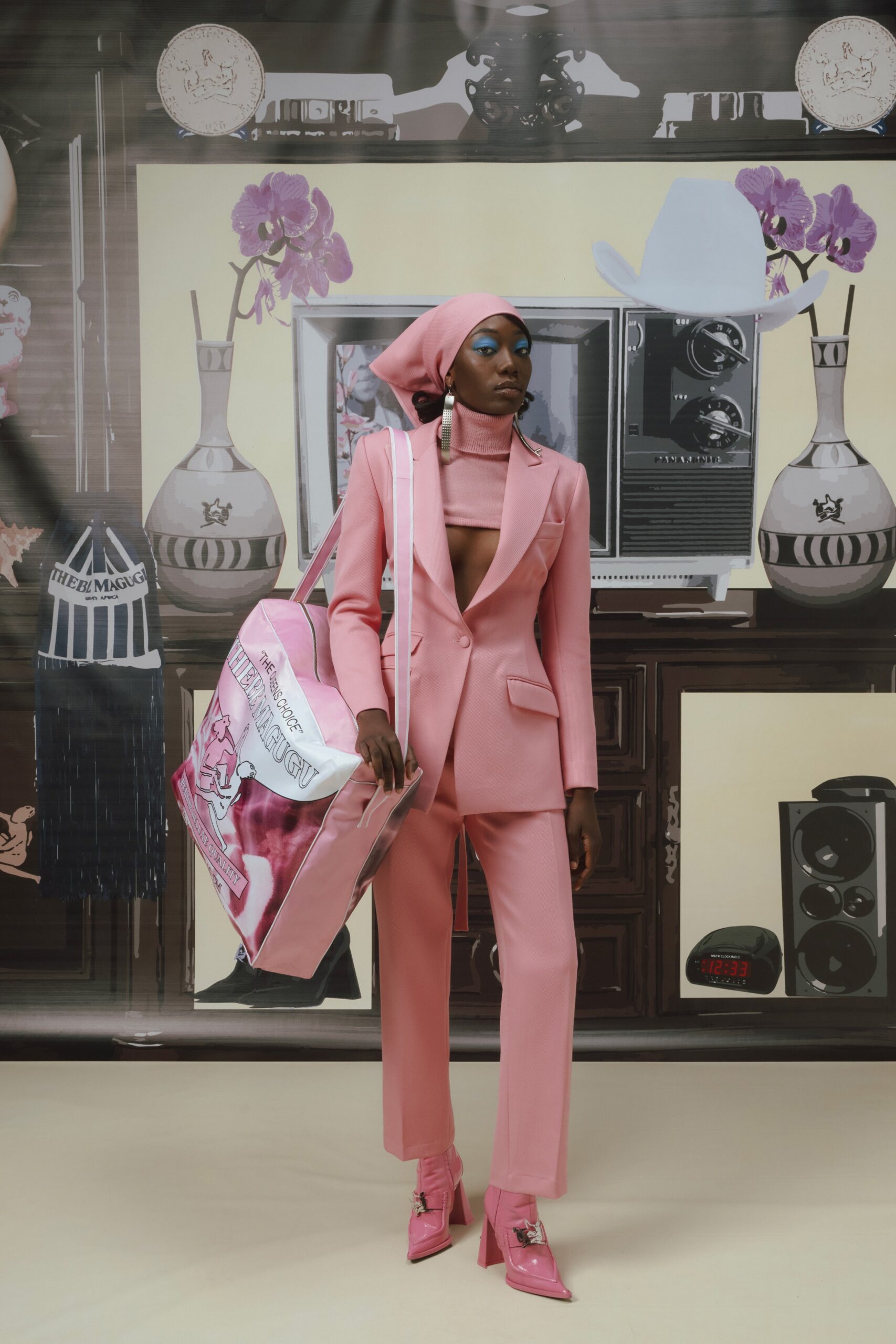 Thebe Magugu S/S 23 Look 3