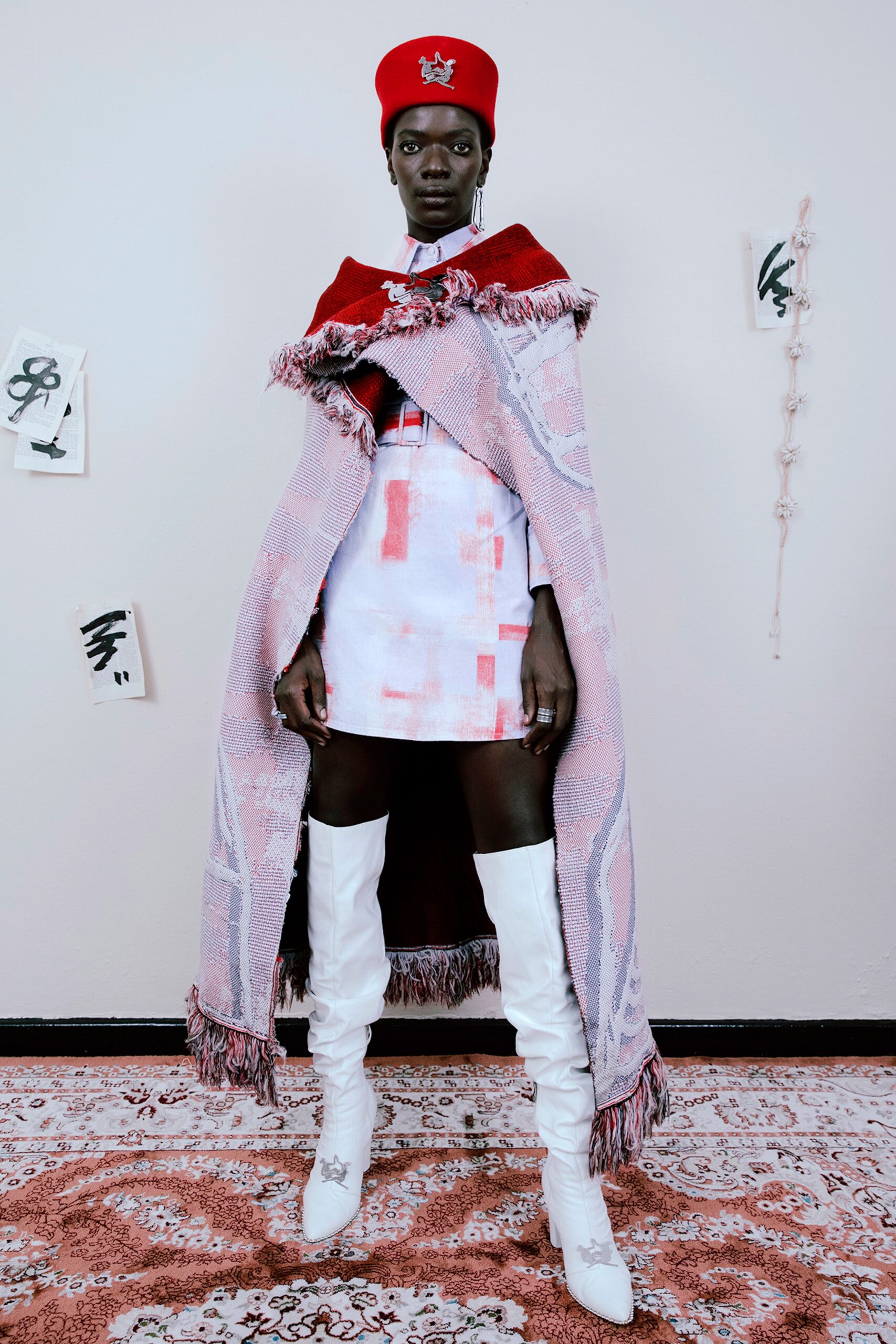 Thebe Magugu F/W 21 Look 4