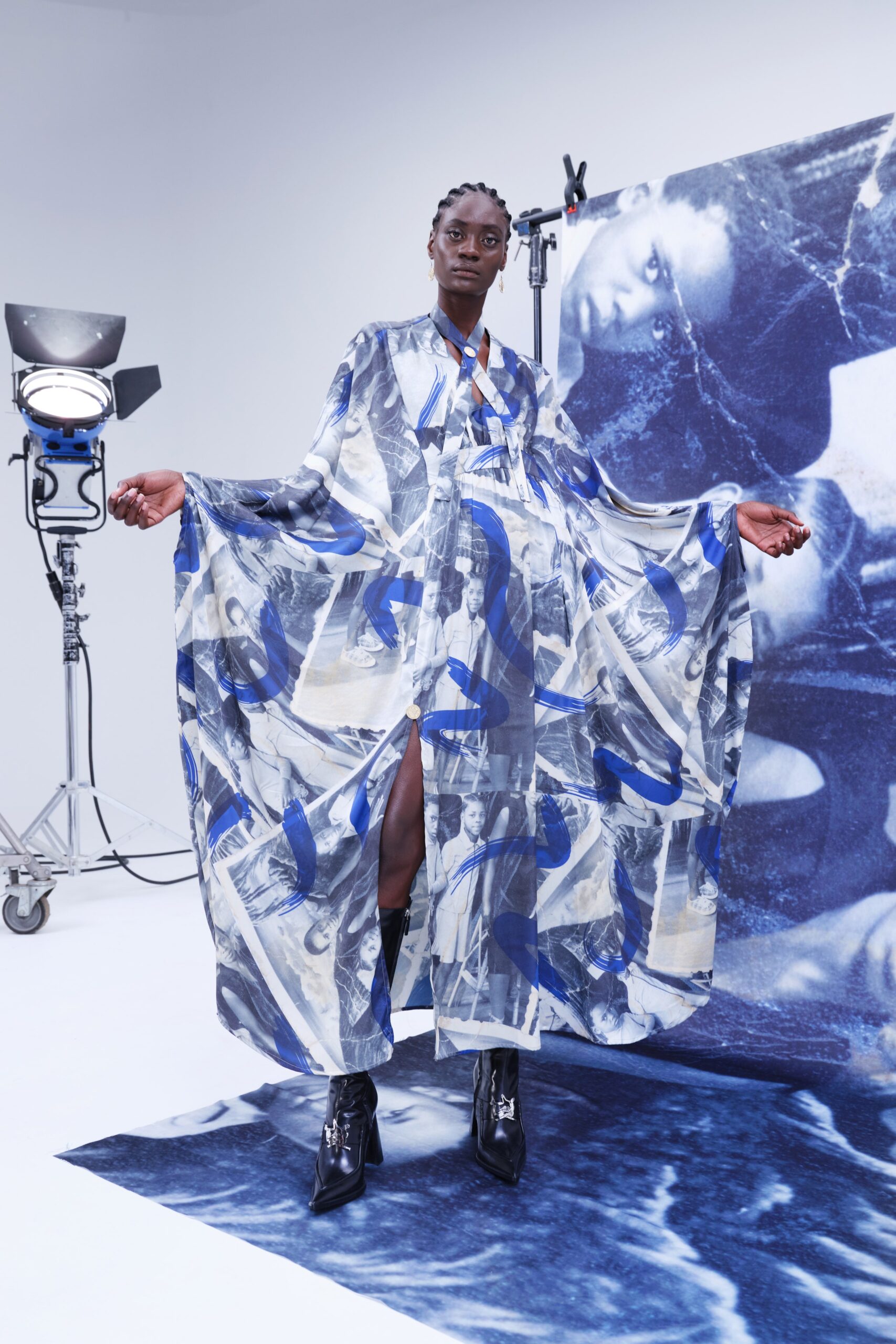 Thebe Magugu S/S 22 Look 5