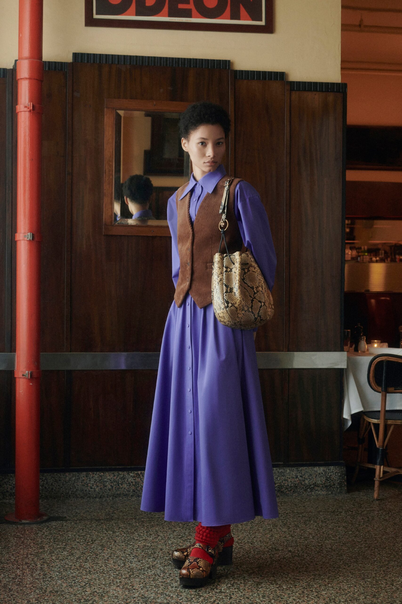 Tory Burch F/W 21 Look 5
