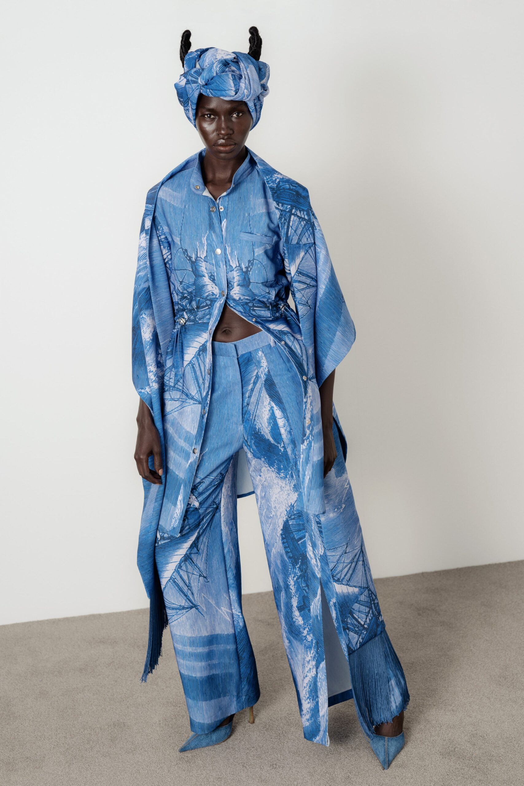 Thebe Magugu F/W 23 Look 5