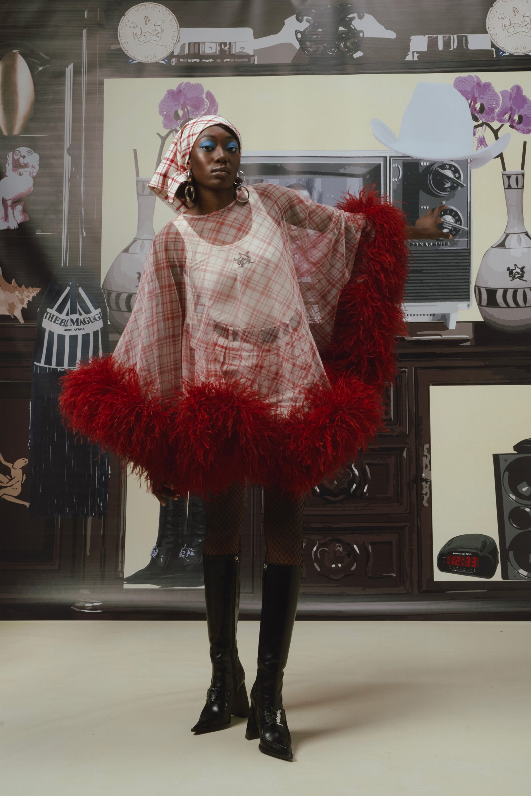 Thebe Magugu S/S 23 Look 5
