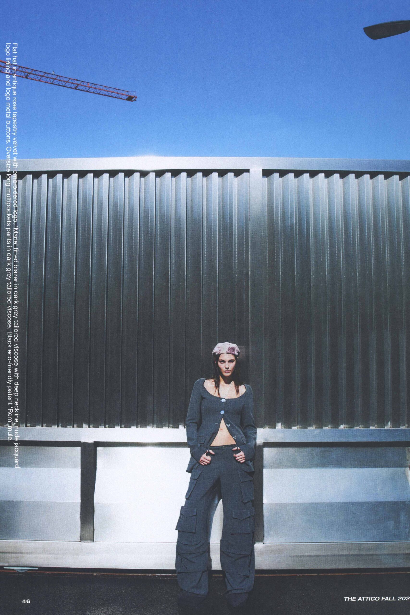 The Attico F/W 22 Look 6