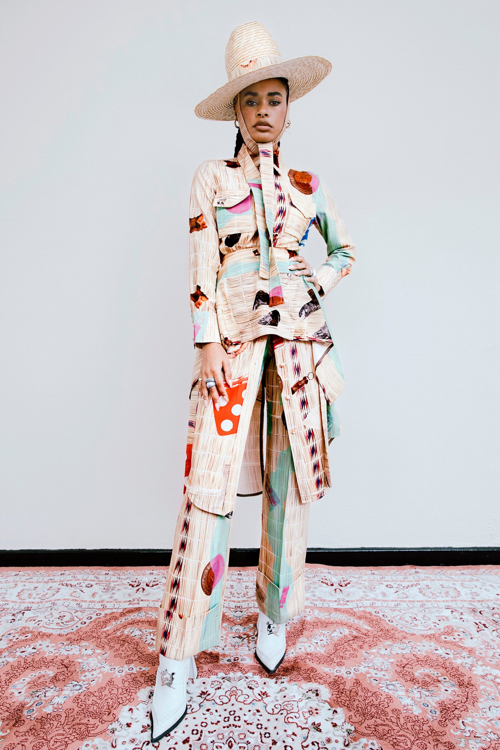 Thebe Magugu F/W 21 Look 6