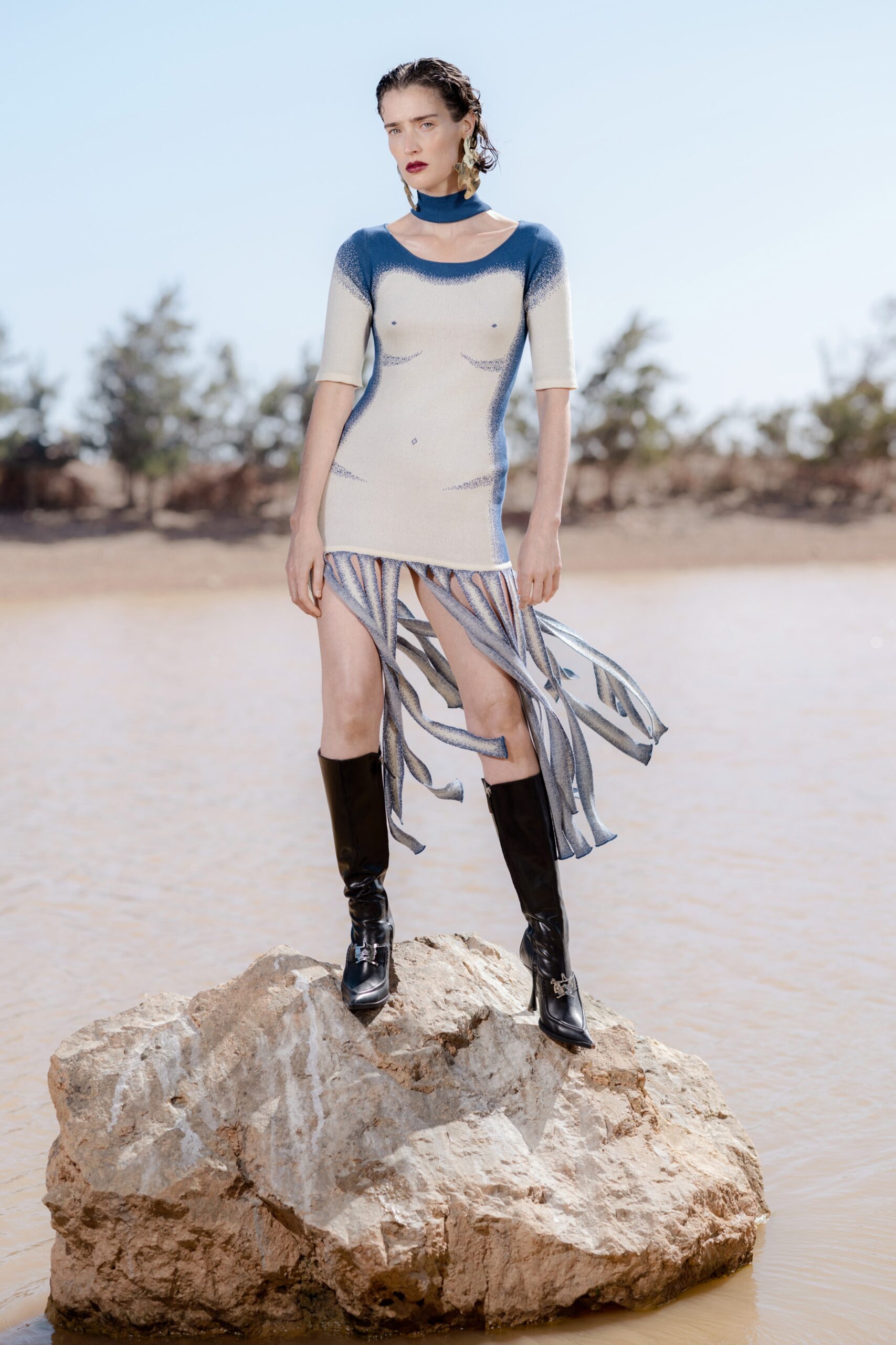 Thebe Magugu F/W 23 Look 6