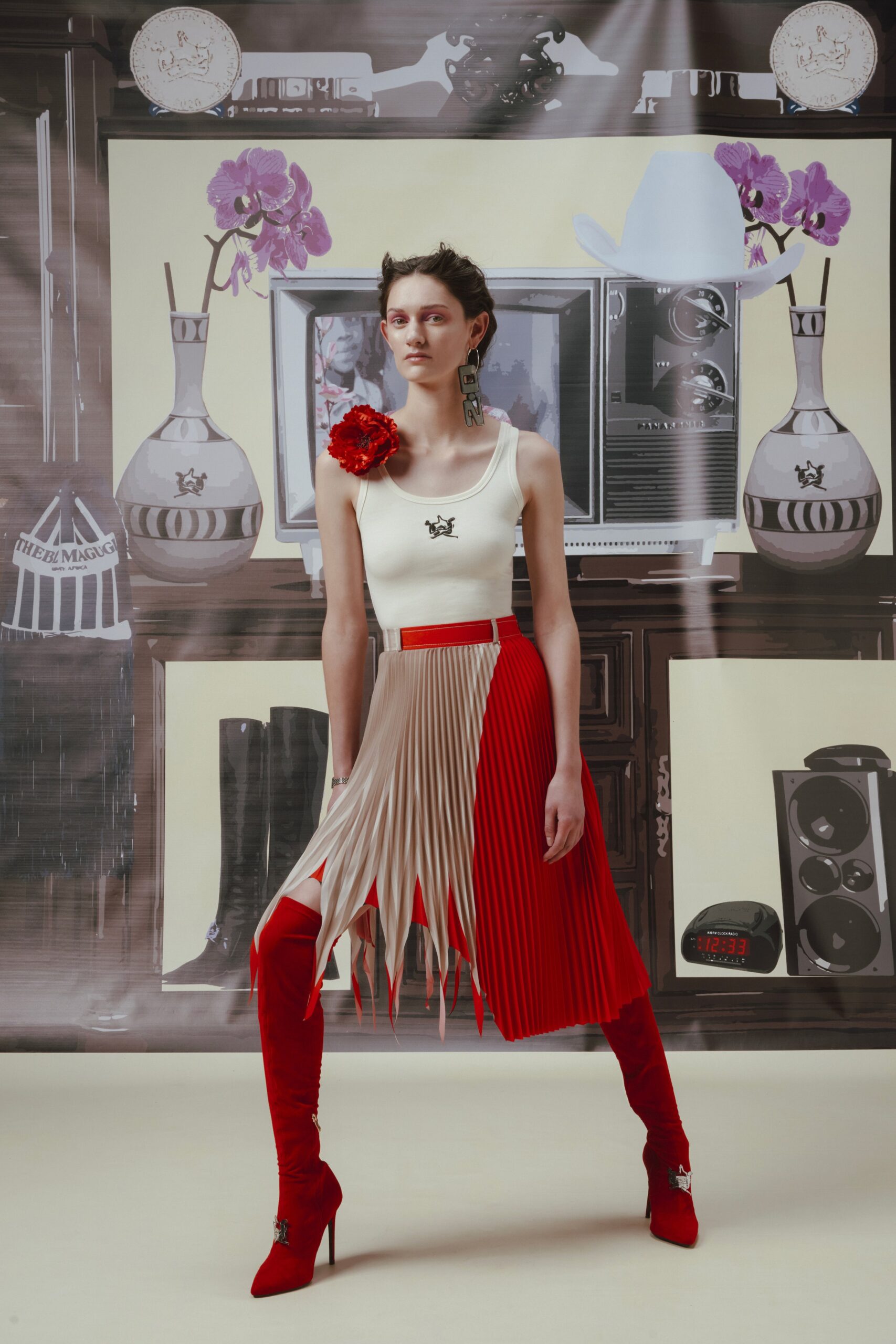 Thebe Magugu S/S 23 Look 6