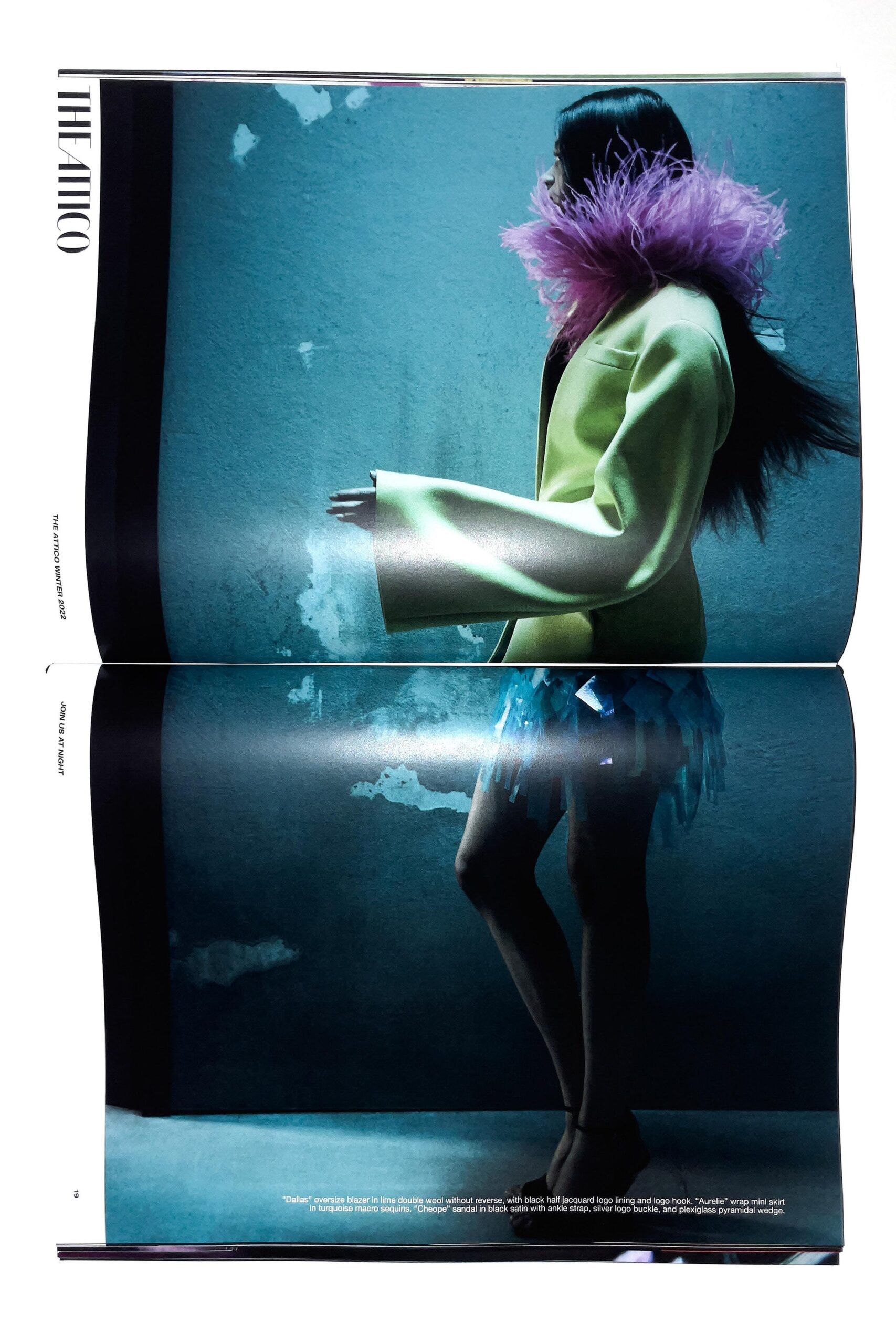 The Attico F/W 22 Look 7