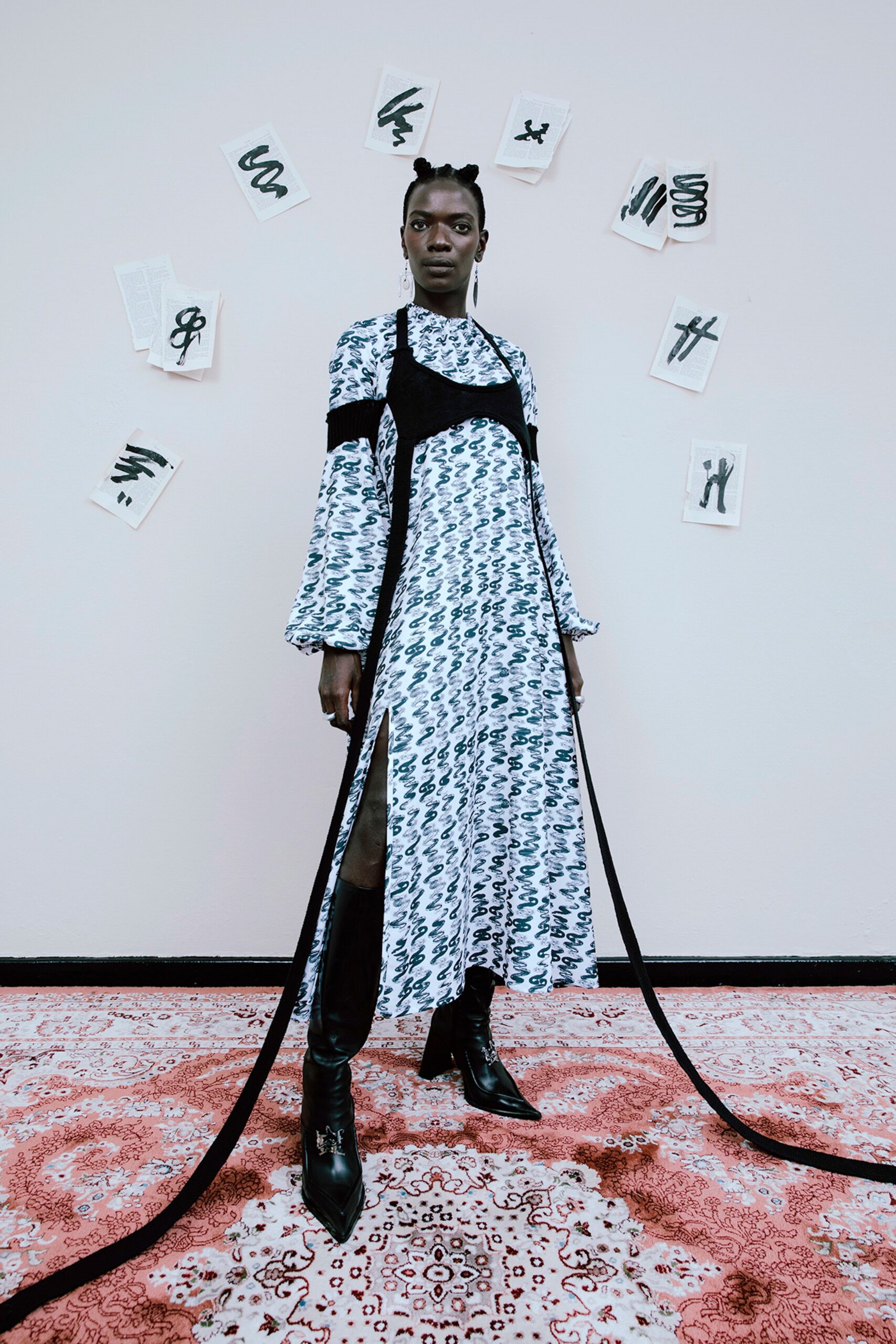 Thebe Magugu F/W 21 Look 8