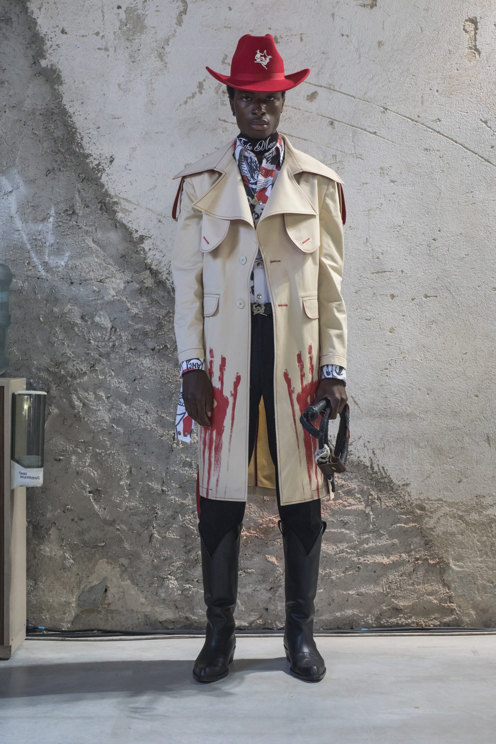 Thebe Magugu S/S 22 Menswear Look 8
