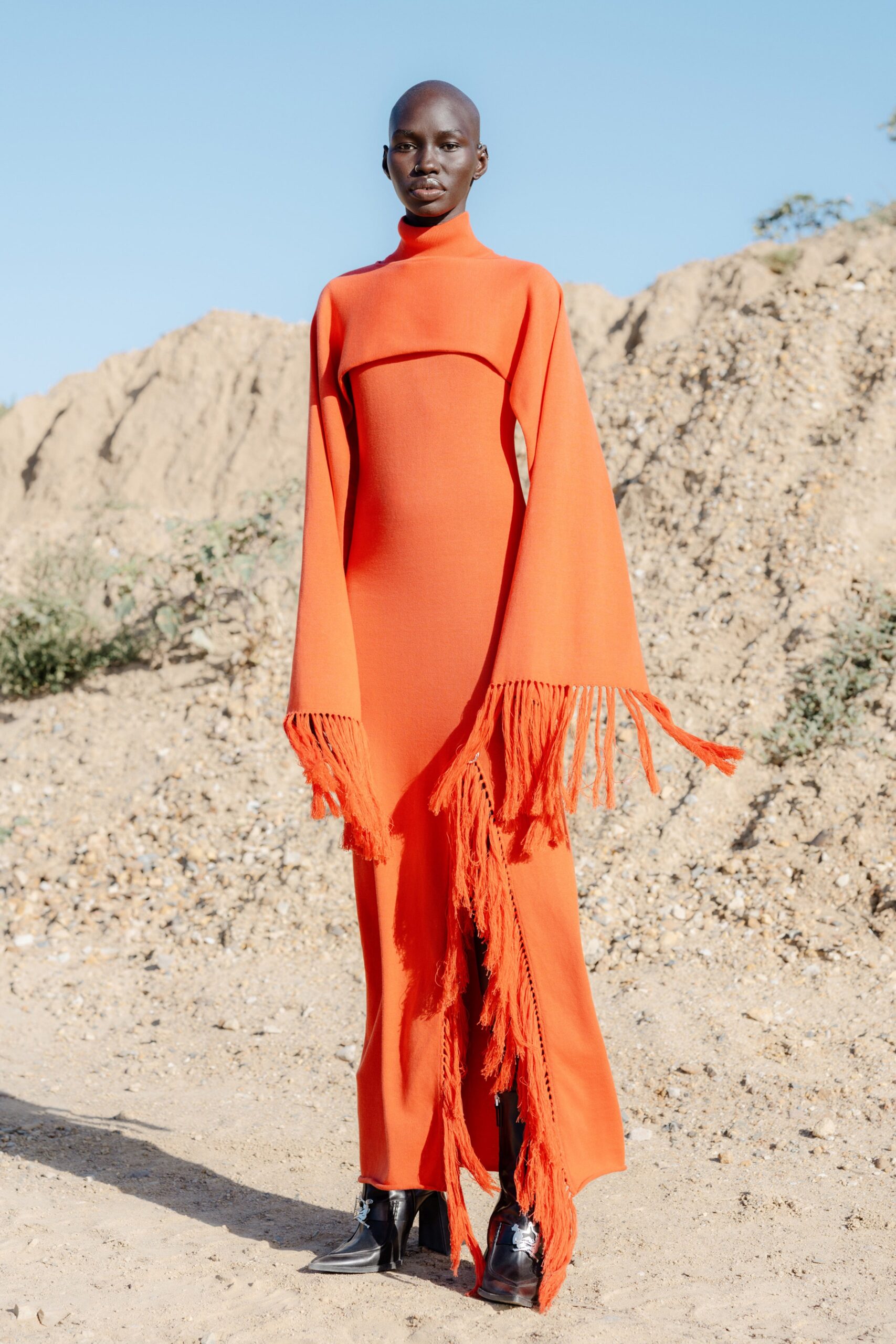 Thebe Magugu F/W 23 Look 8