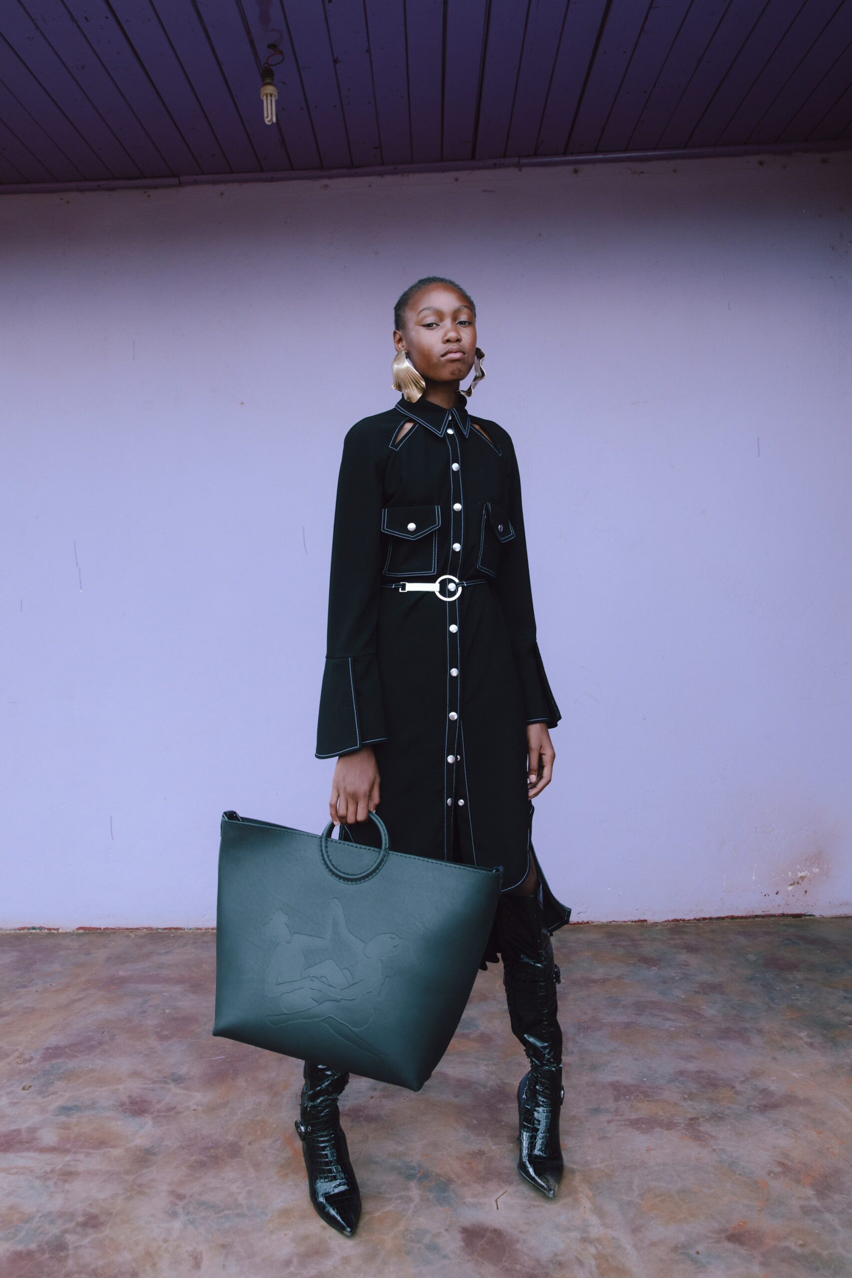 Thebe Magugu F/W 20 Look 9