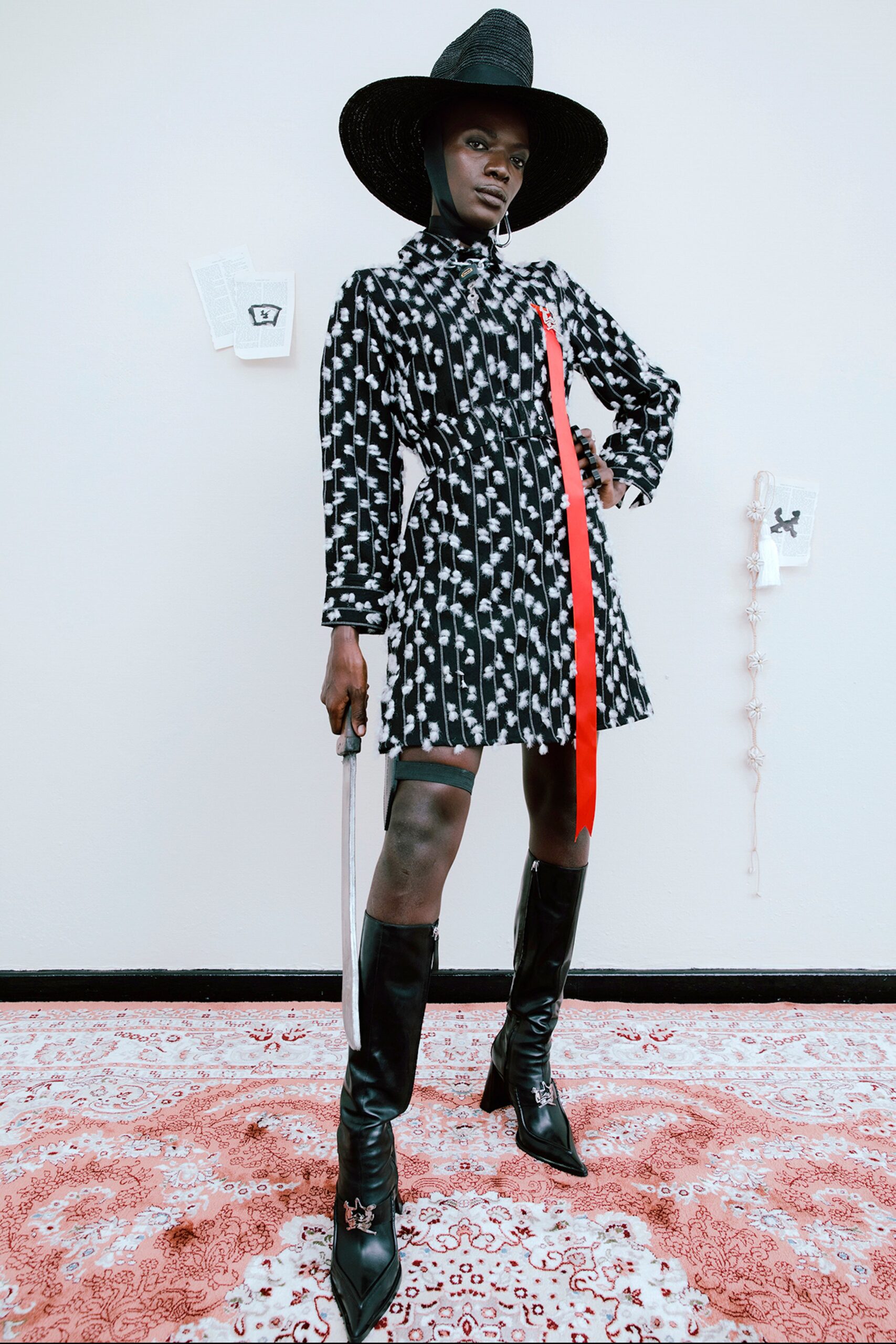 Thebe Magugu F/W 21 Look 9