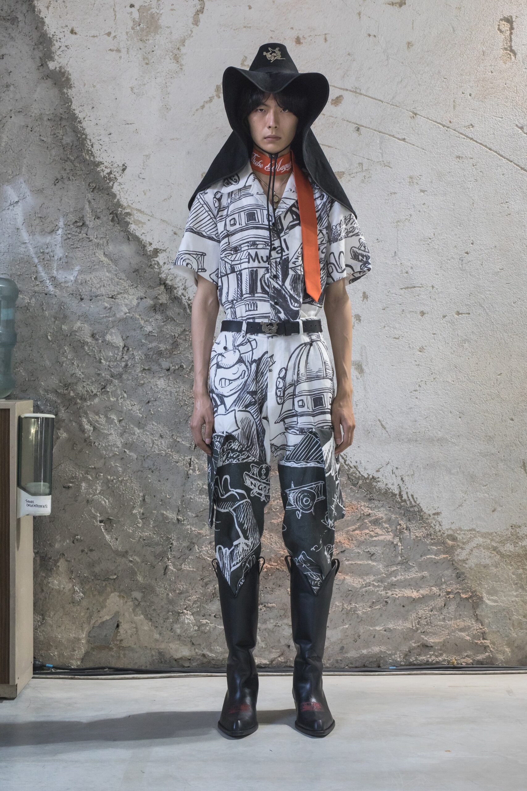 Thebe Magugu S/S 22 Menswear Look 9