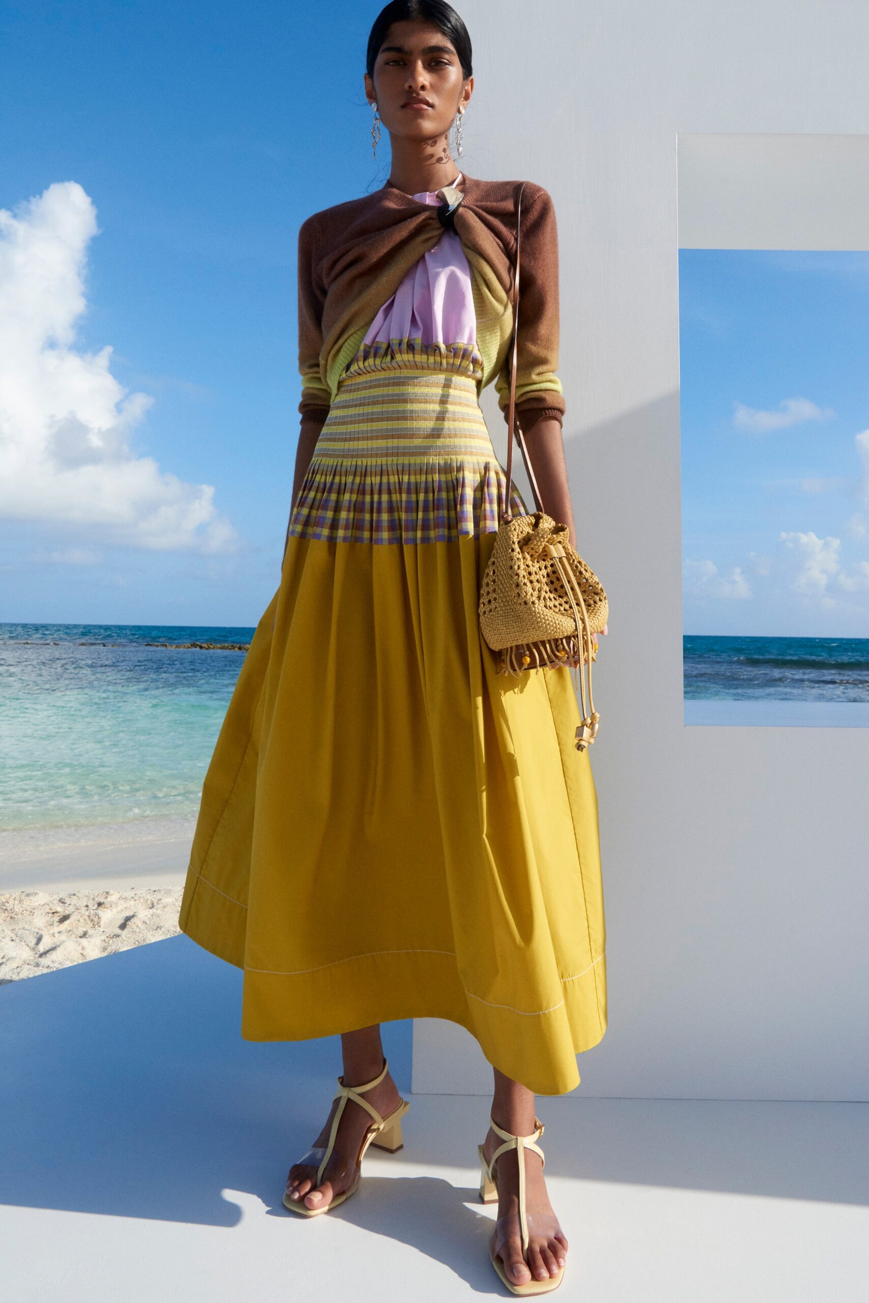 Tory Burch F/W 22 Look 9