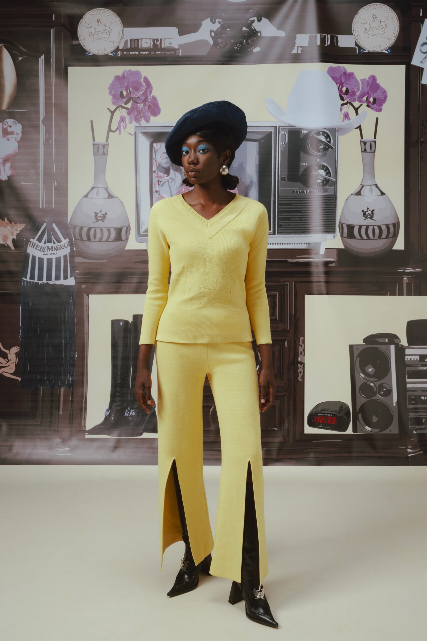 Thebe Magugu S/S 23 Look 9