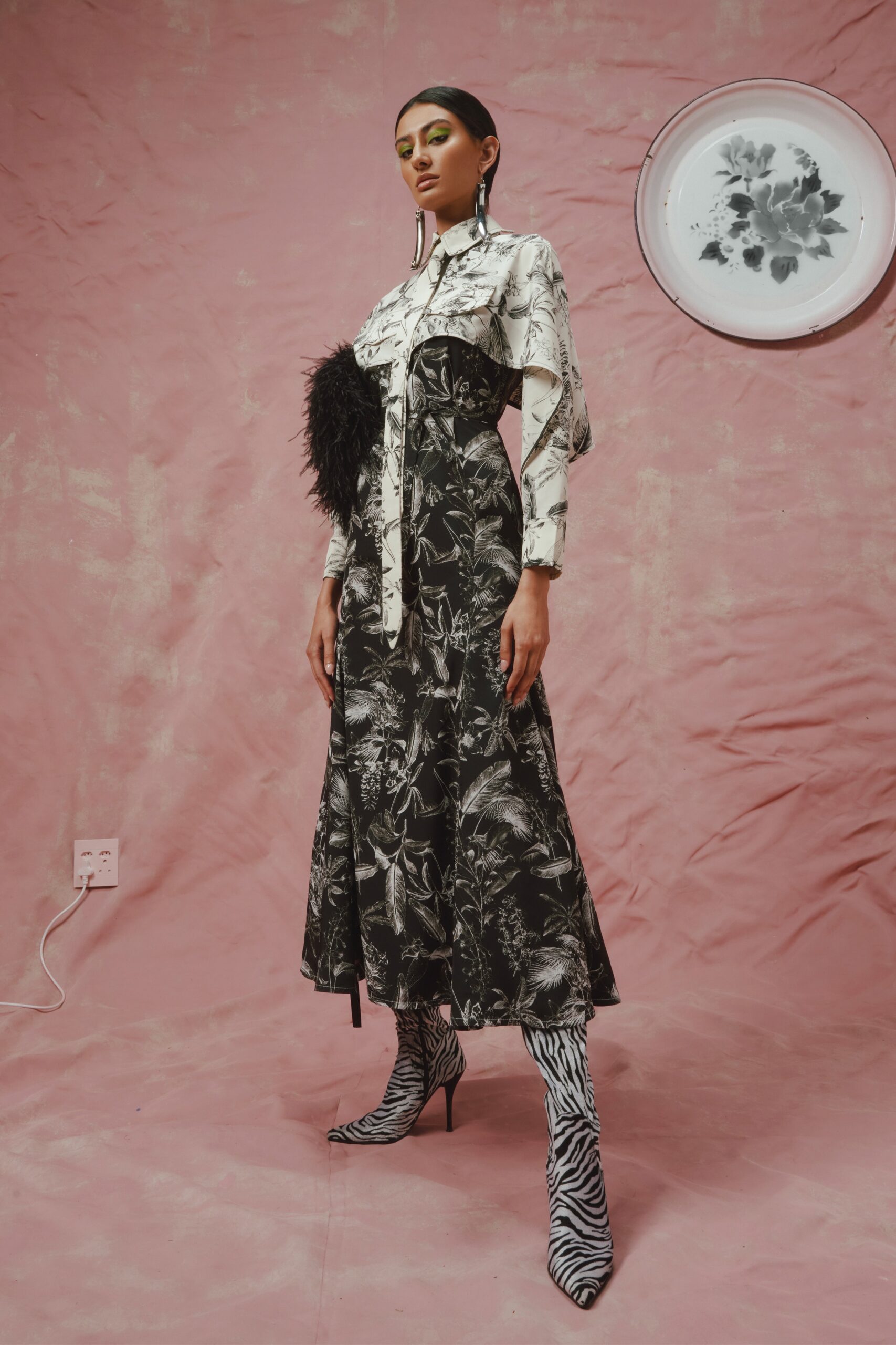 Thebe Magugu S/S 23 Look 10