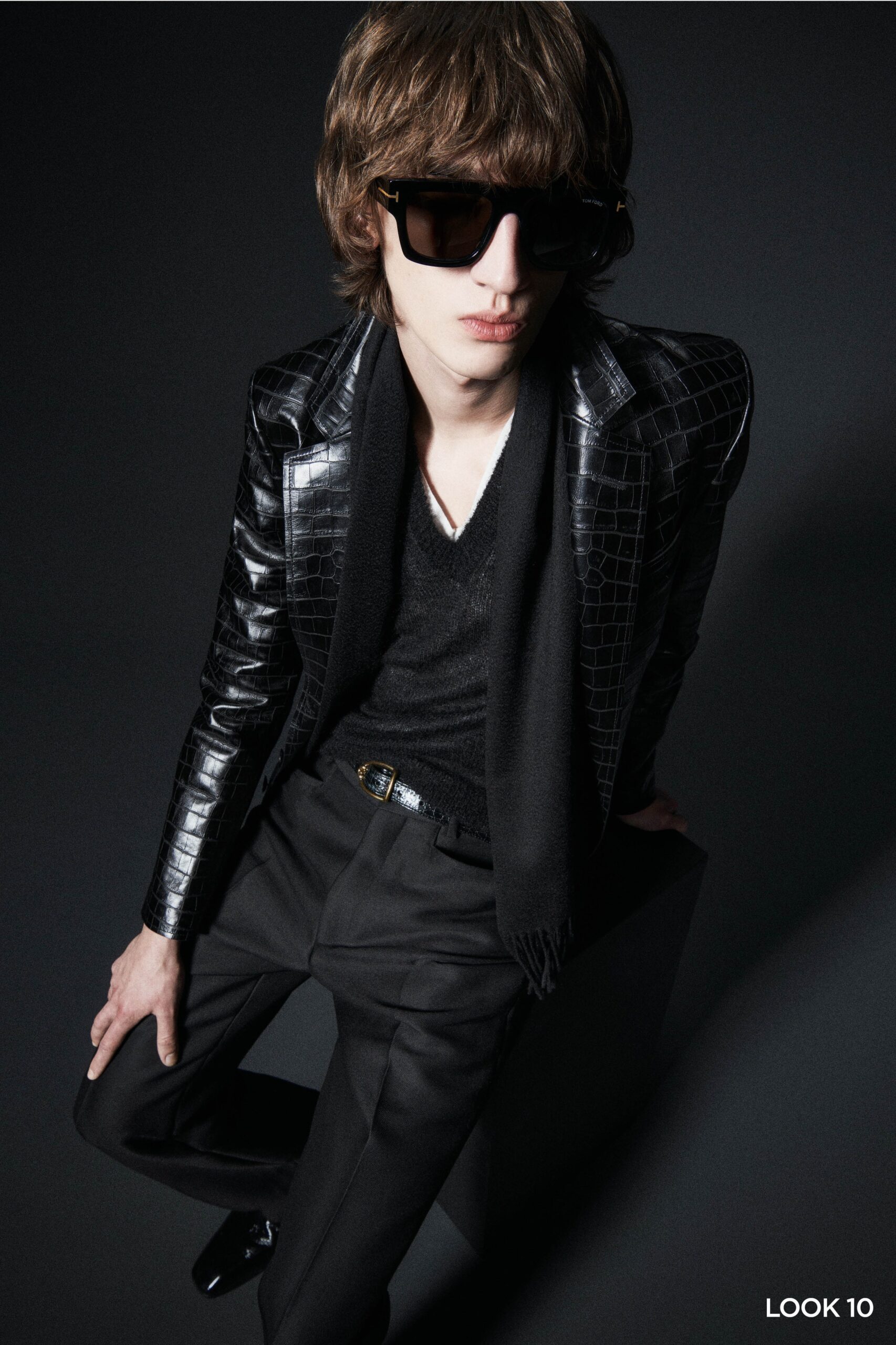Tom Ford F/W 23 Menswear Look 10