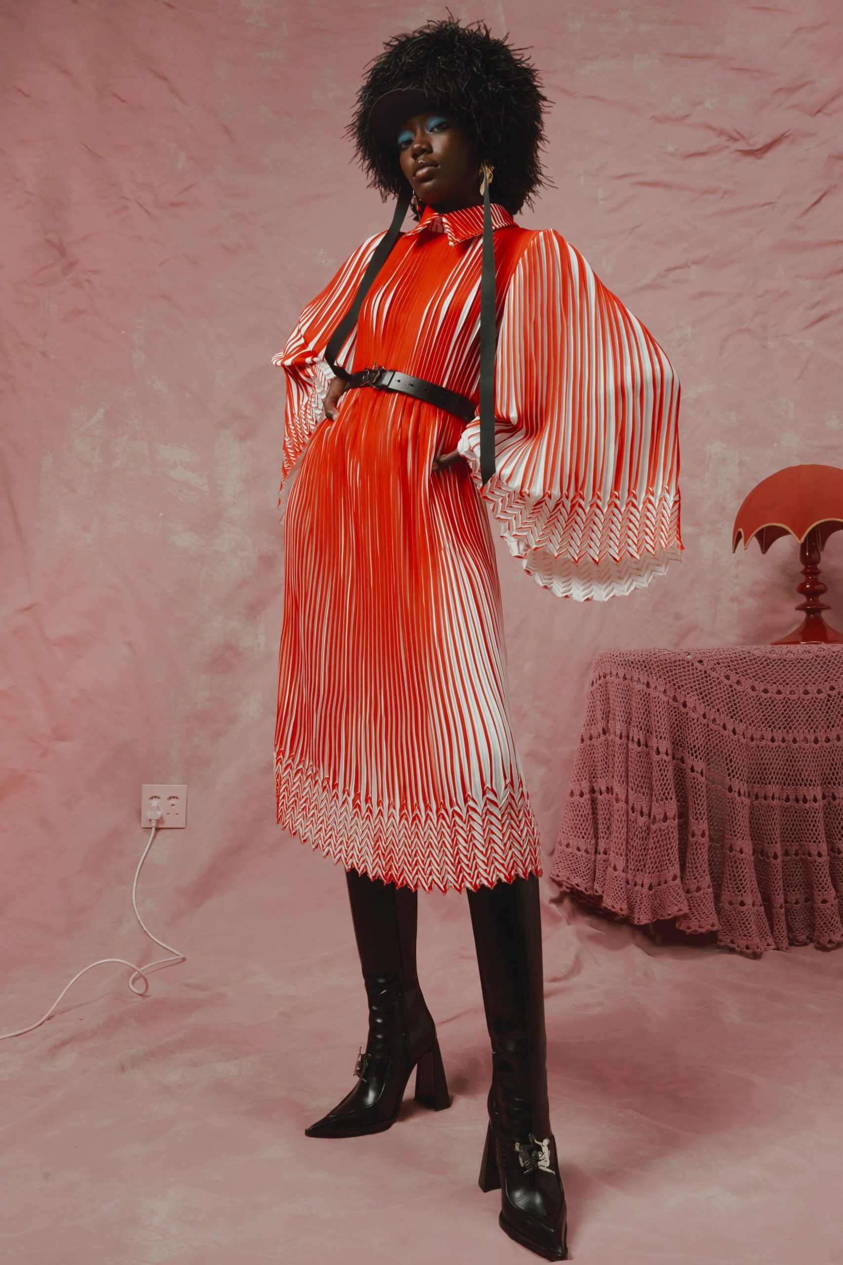 Thebe Magugu S/S 23 Look 11