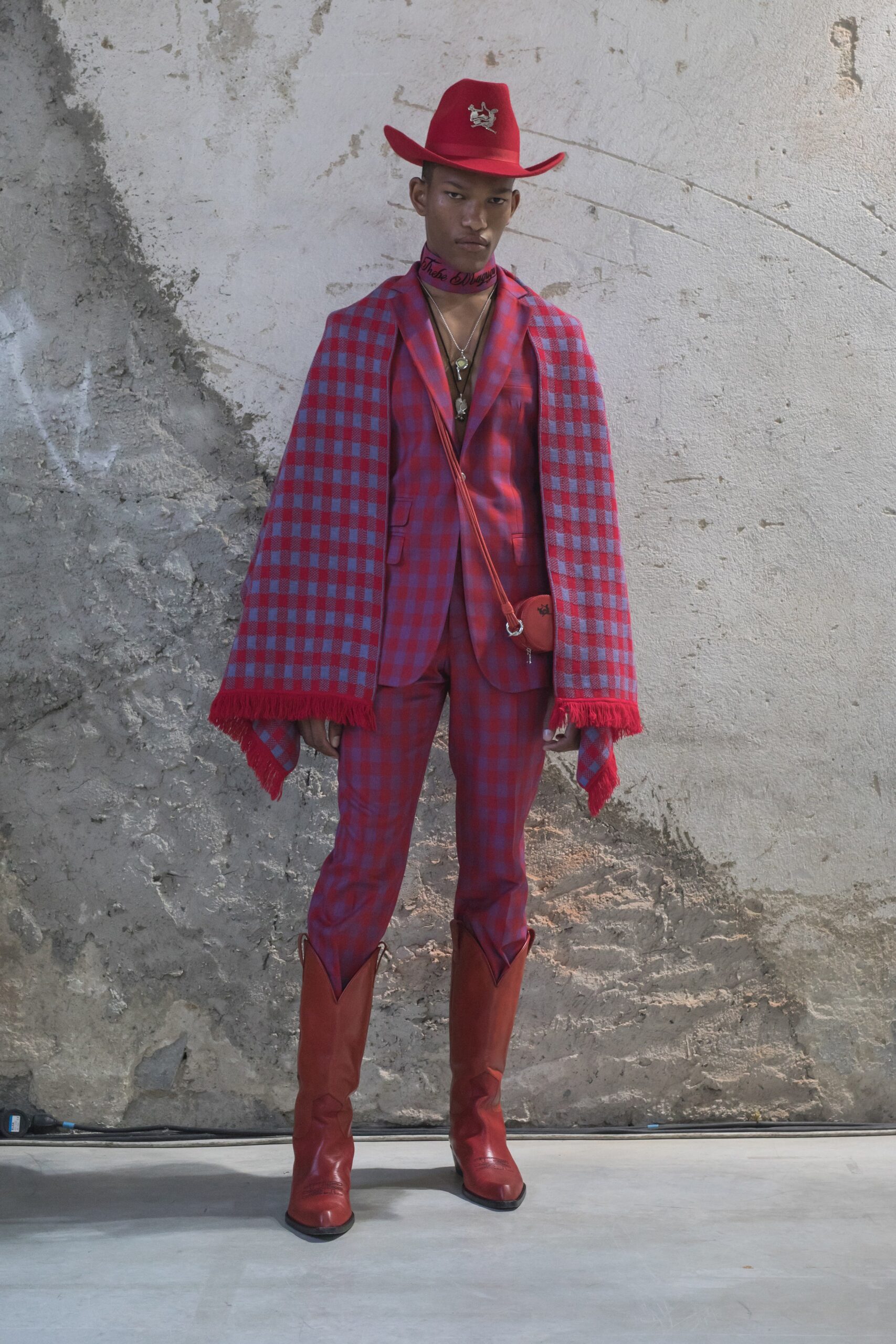 Thebe Magugu S/S 22 Menswear Look 12