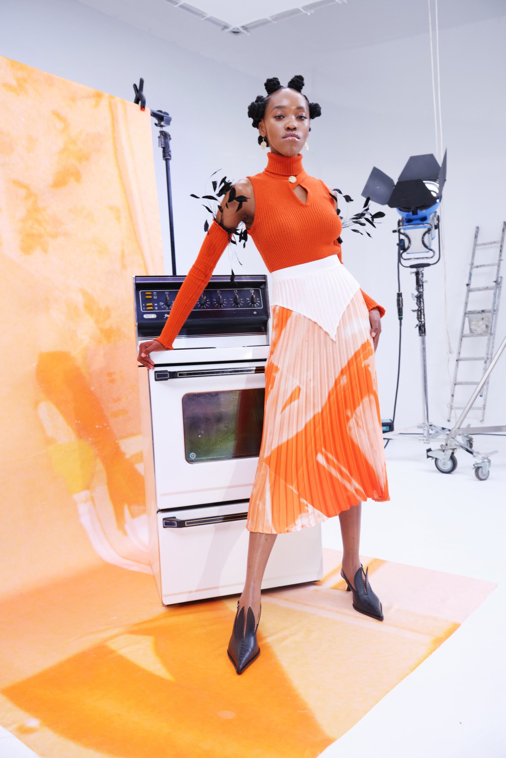 Thebe Magugu S/S 22 Look 12