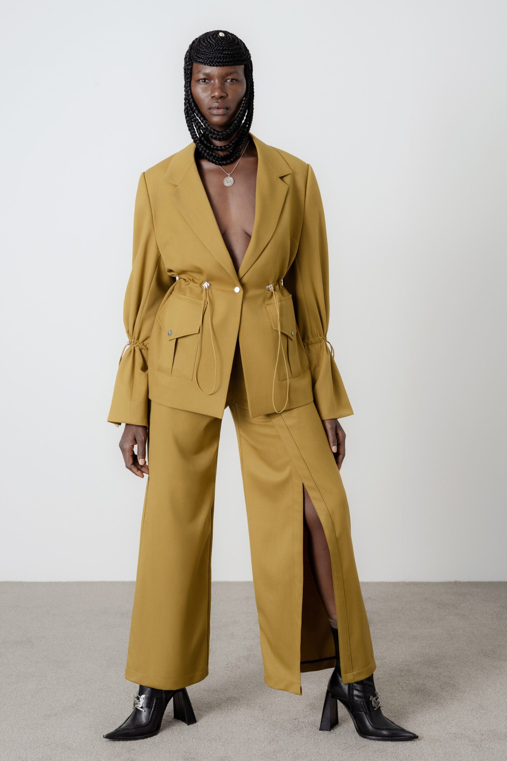 Thebe Magugu F/W 23 Look 12