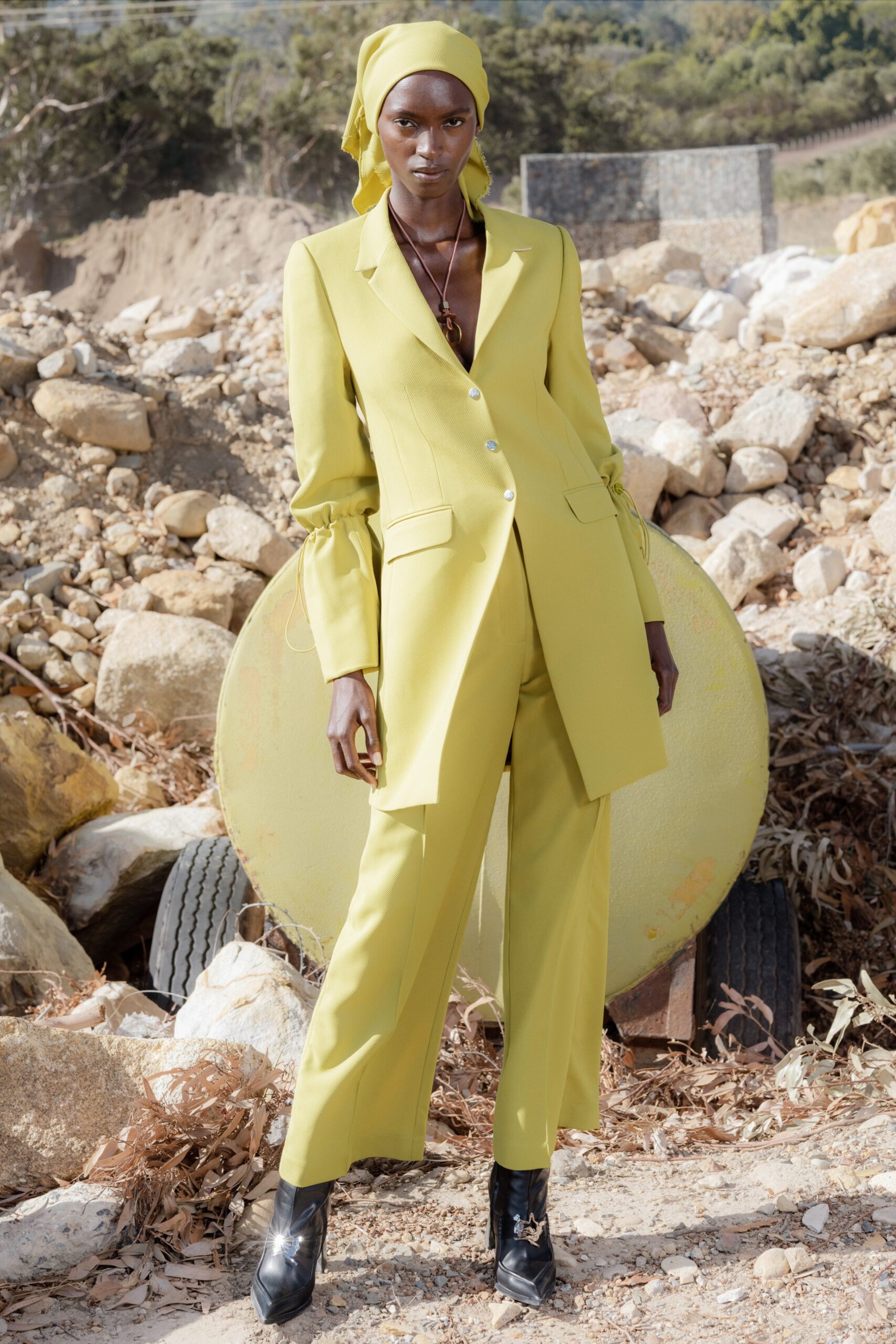 Thebe Magugu F/W 23 Look 13