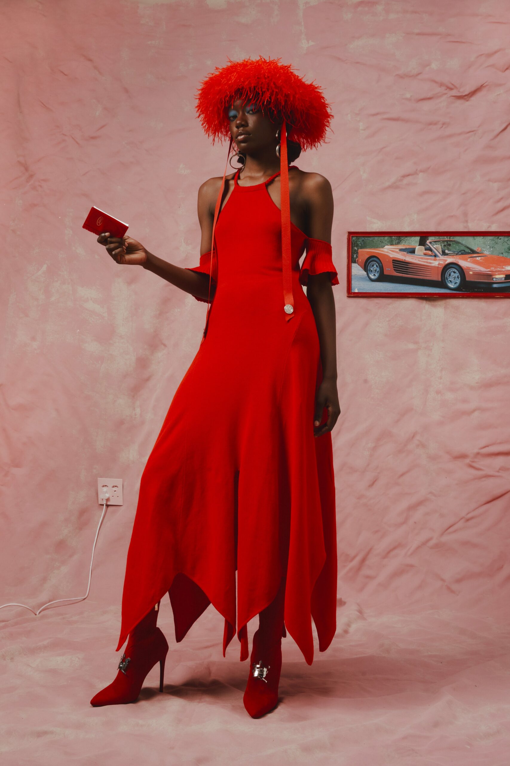 Thebe Magugu S/S 23 Look 13