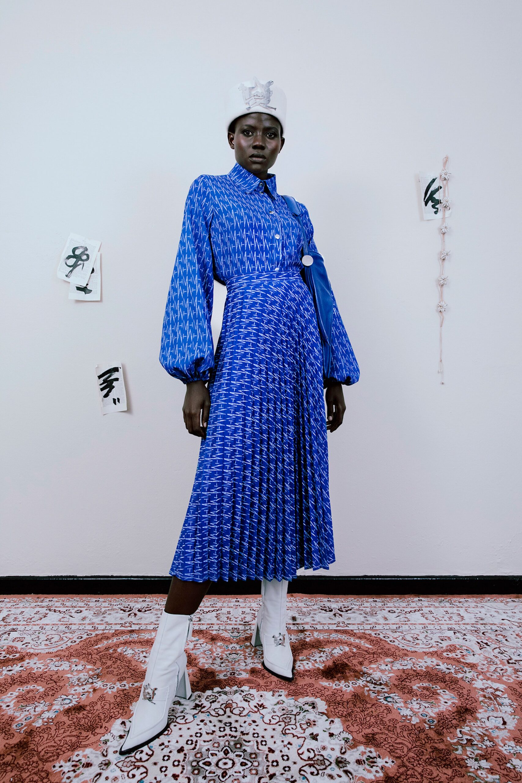 Thebe Magugu F/W 21 Look 14