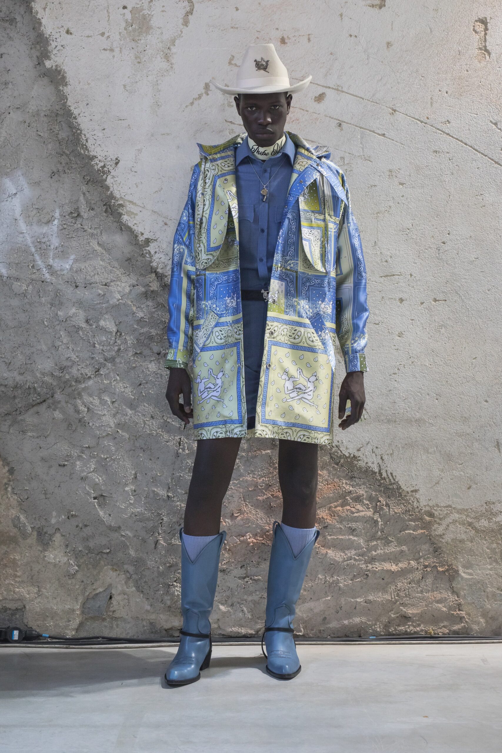 Thebe Magugu S/S 22 Menswear Look 14
