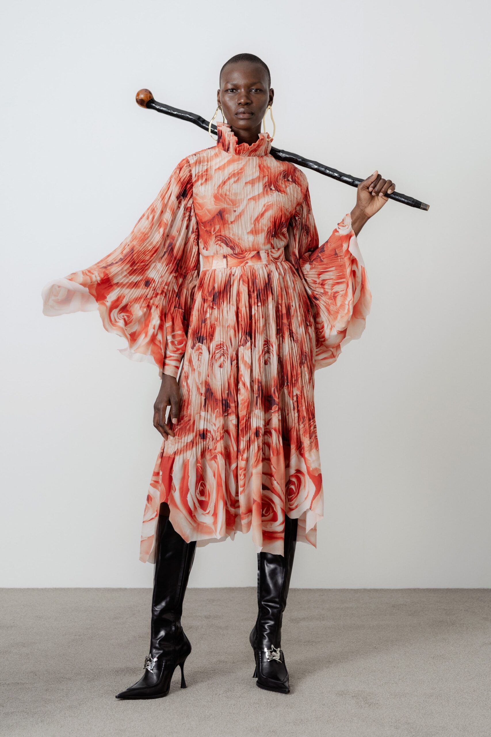 Thebe Magugu F/W 23 Look 14