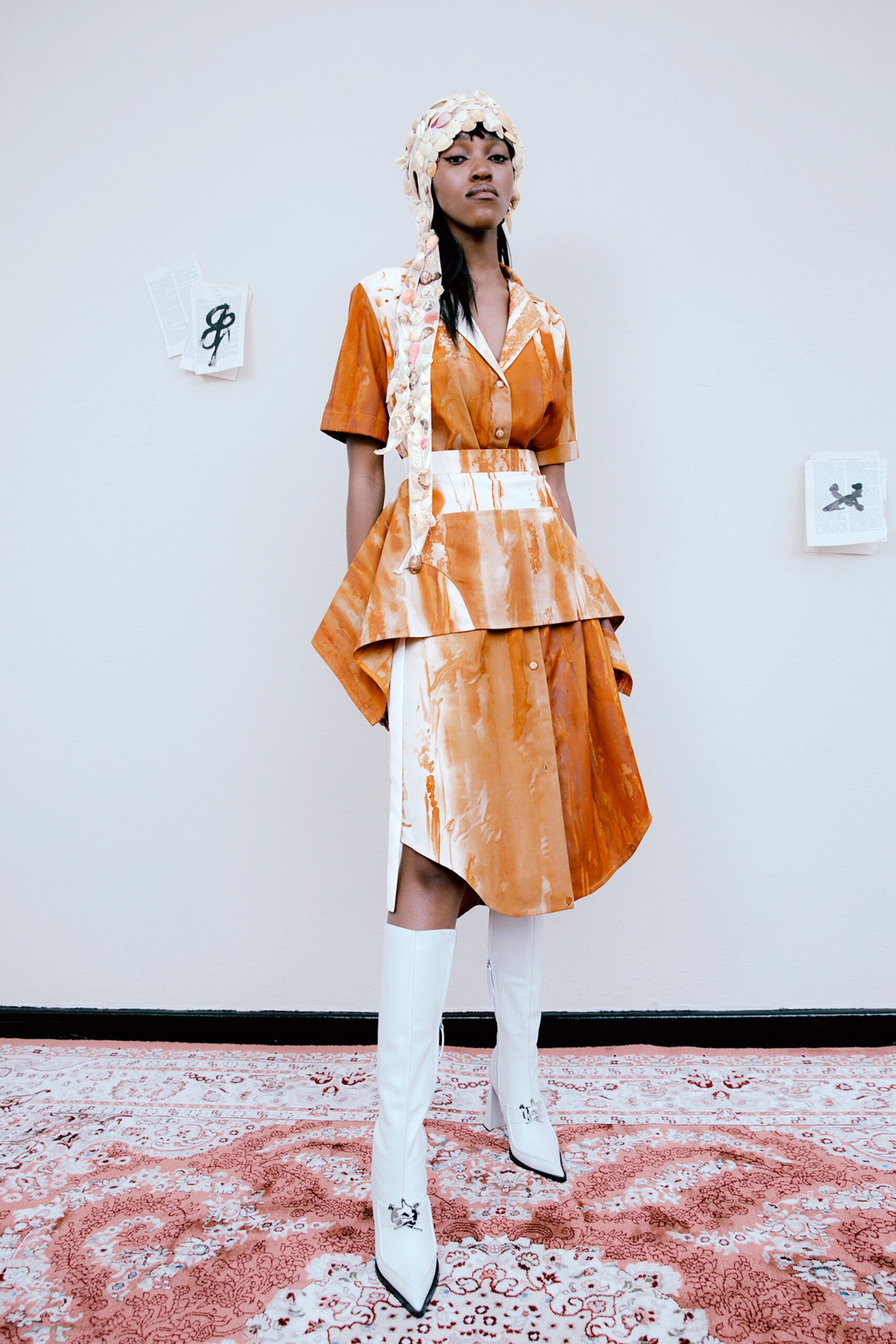 Thebe Magugu F/W 21 Look 15