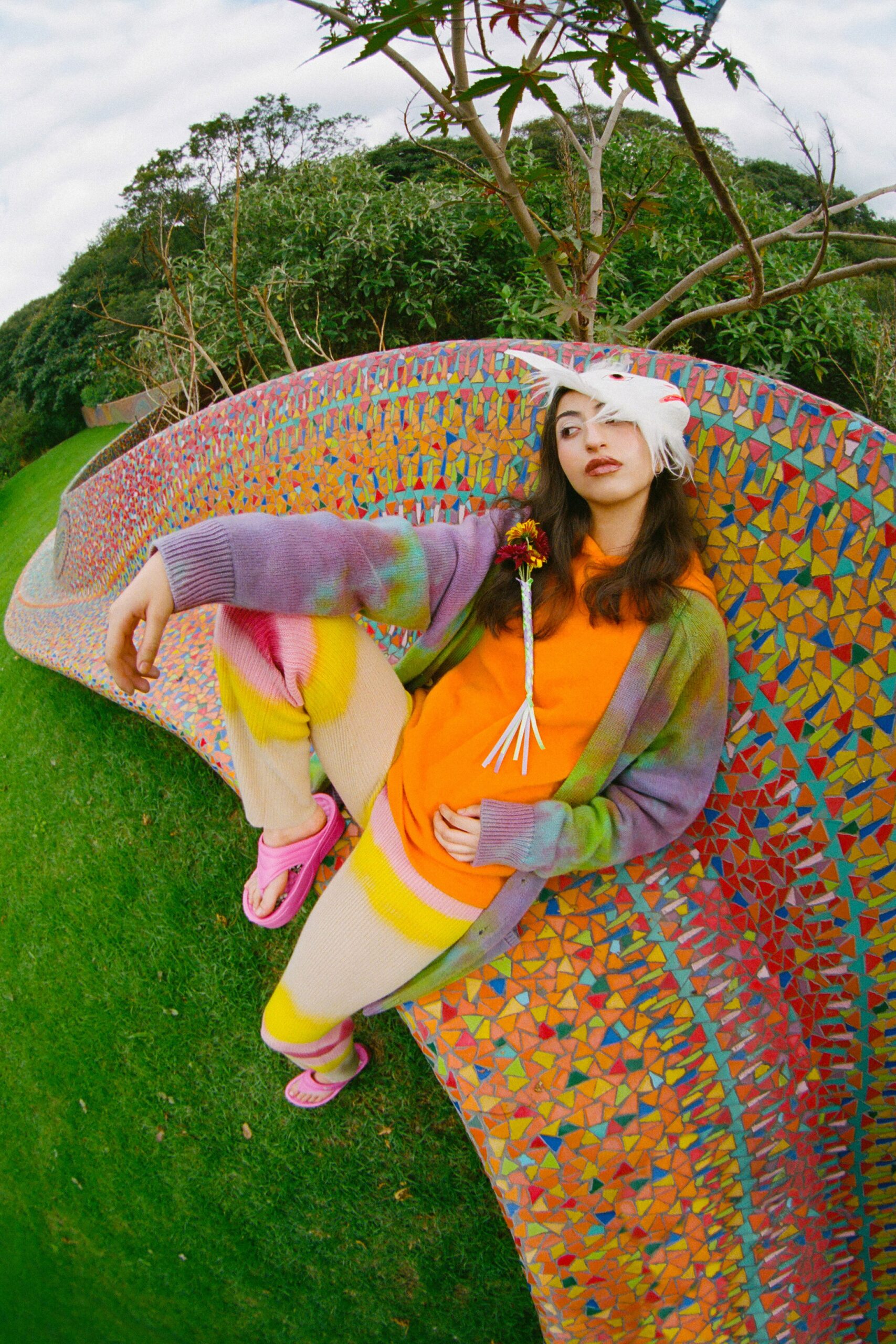 The Elder Statesman Resort 22 Look 17