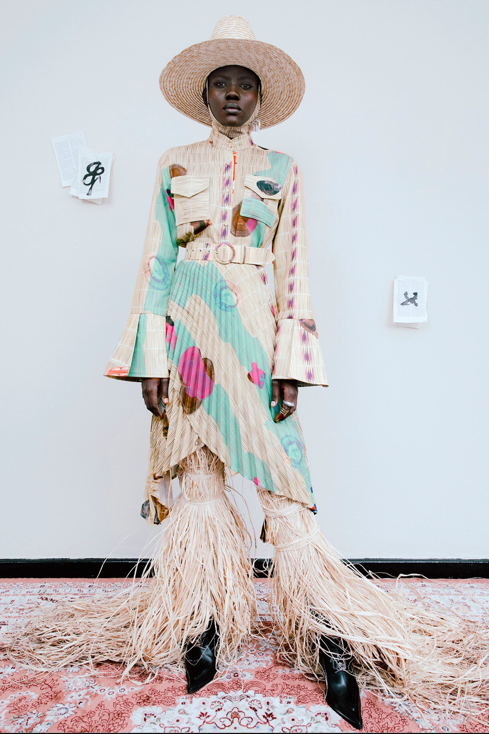 Thebe Magugu F/W 21 Look 17