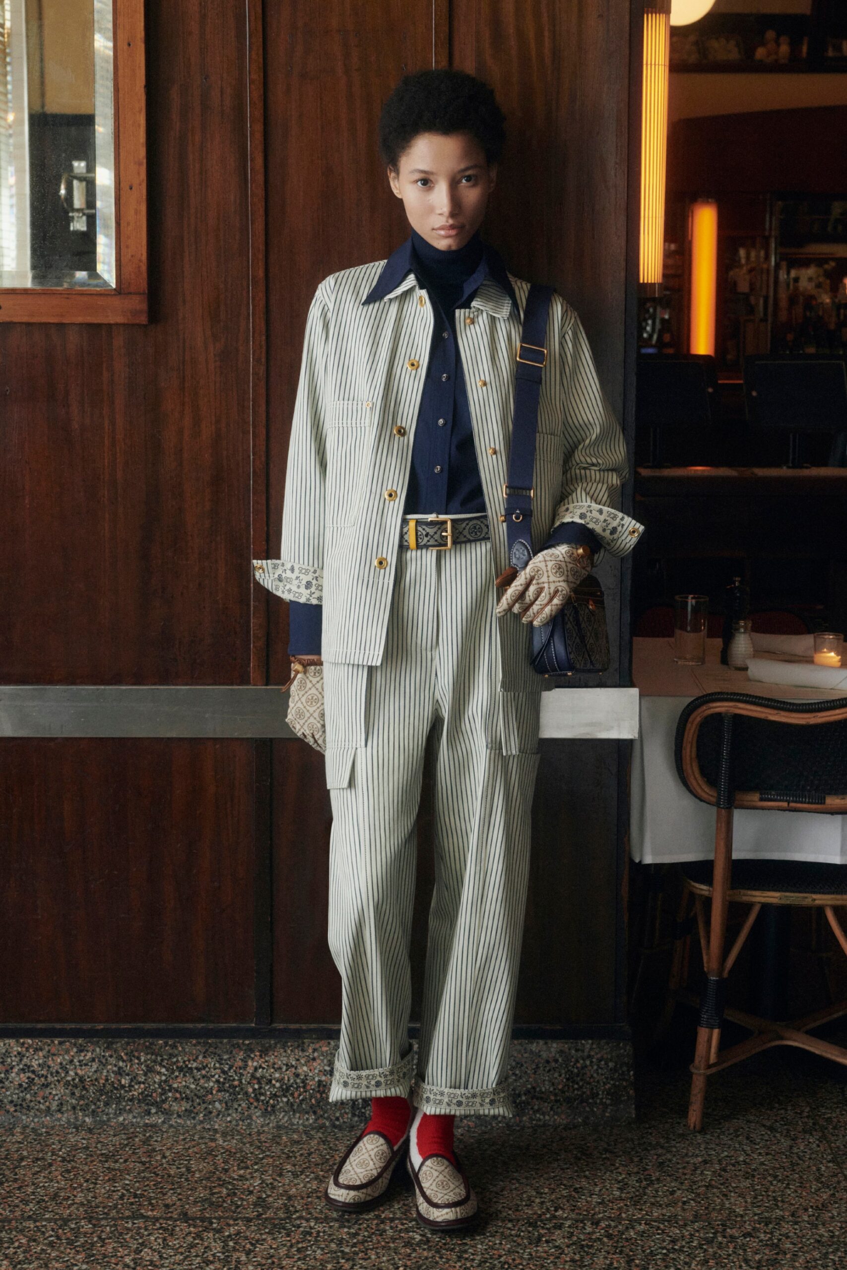 Tory Burch F/W 21 Look 17