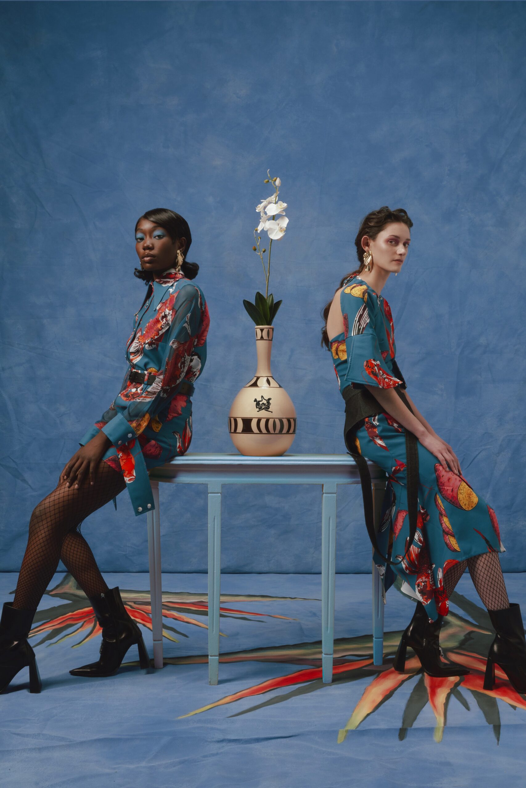 Thebe Magugu S/S 23 Look 17